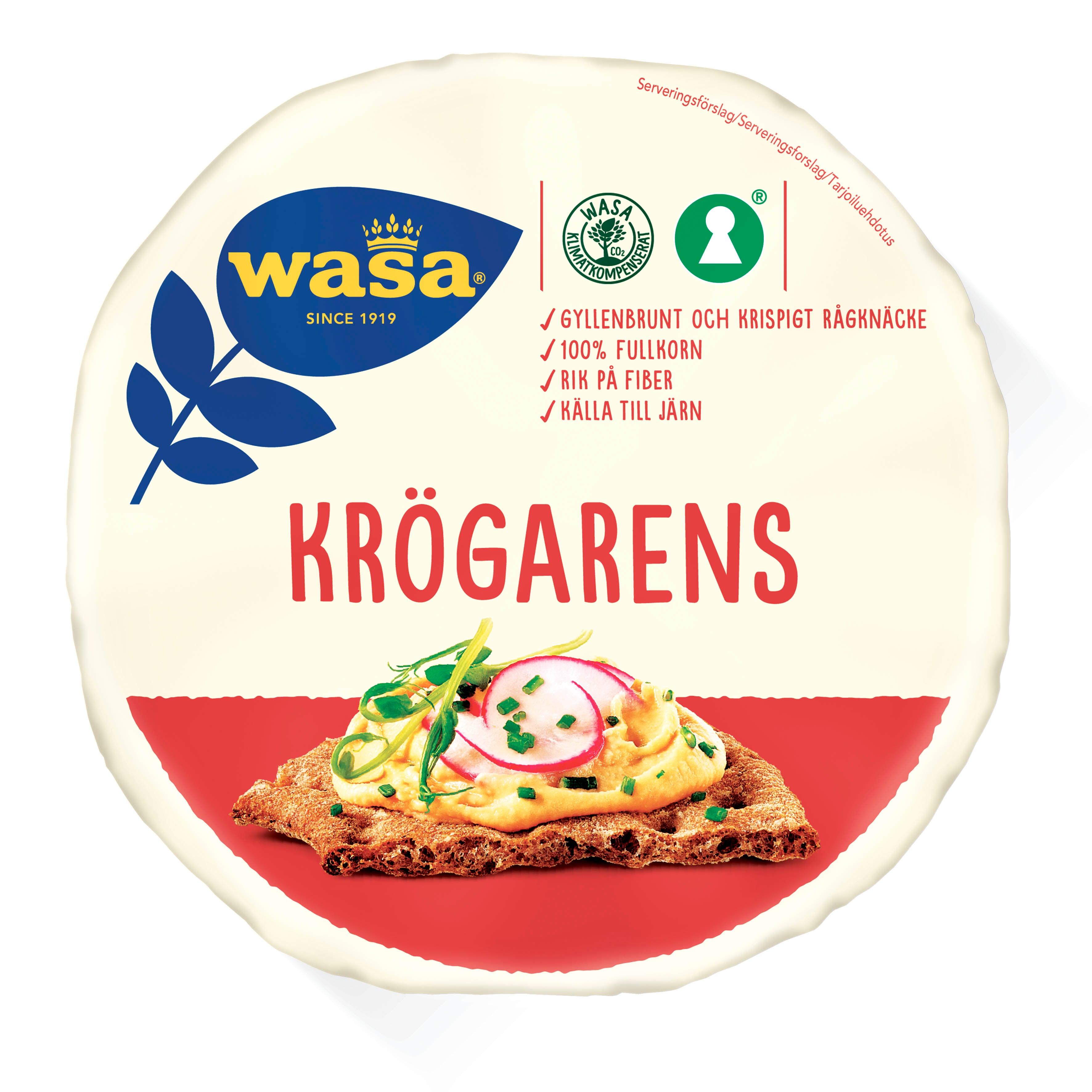 Wasa Måltidsknäcke Krögarens näkkileipä 330g