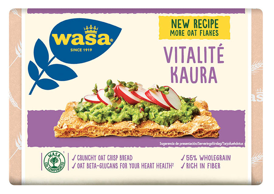 Wasa Vitalite Kaura näkkileipä 280g