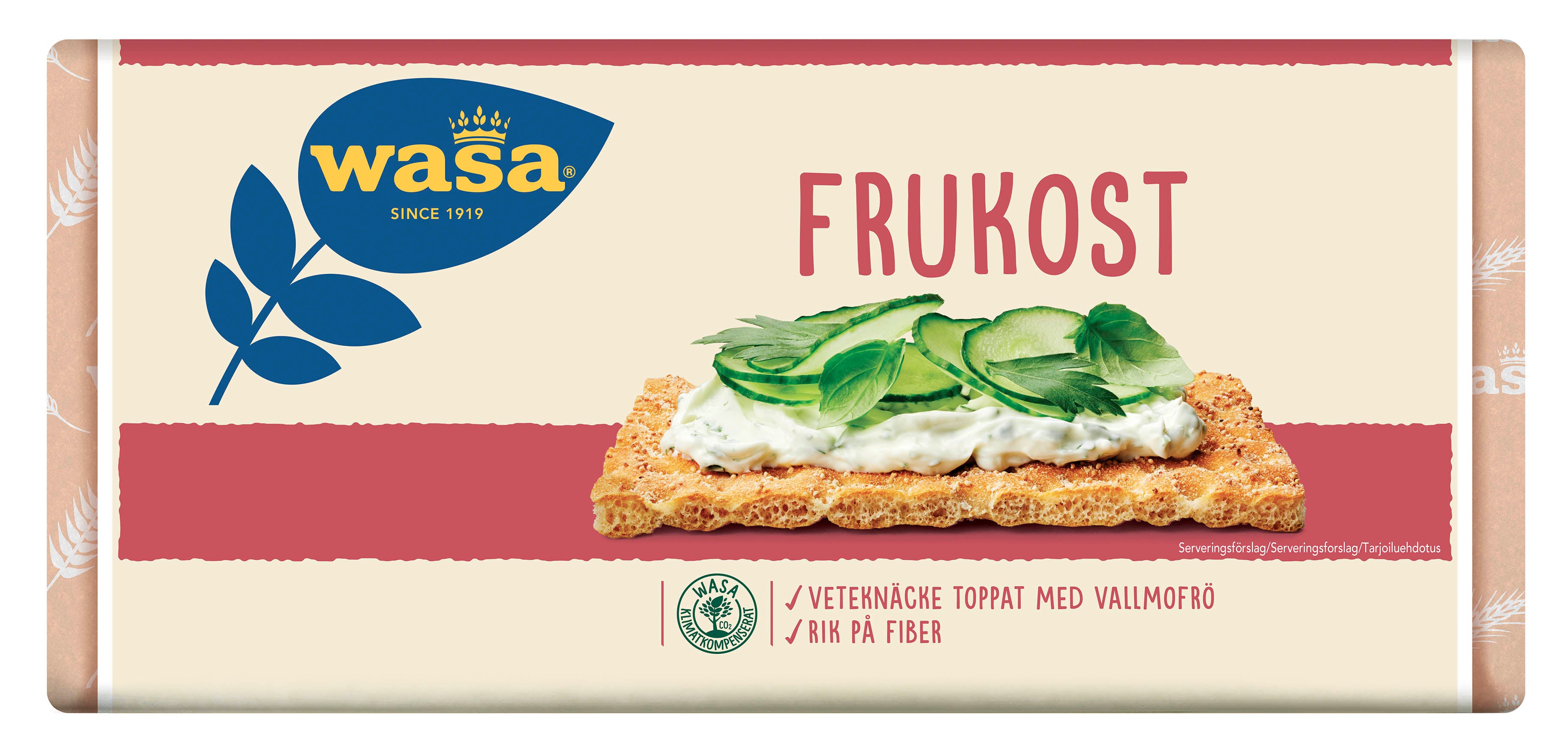 Wasa 480g Frukost näkkileipä