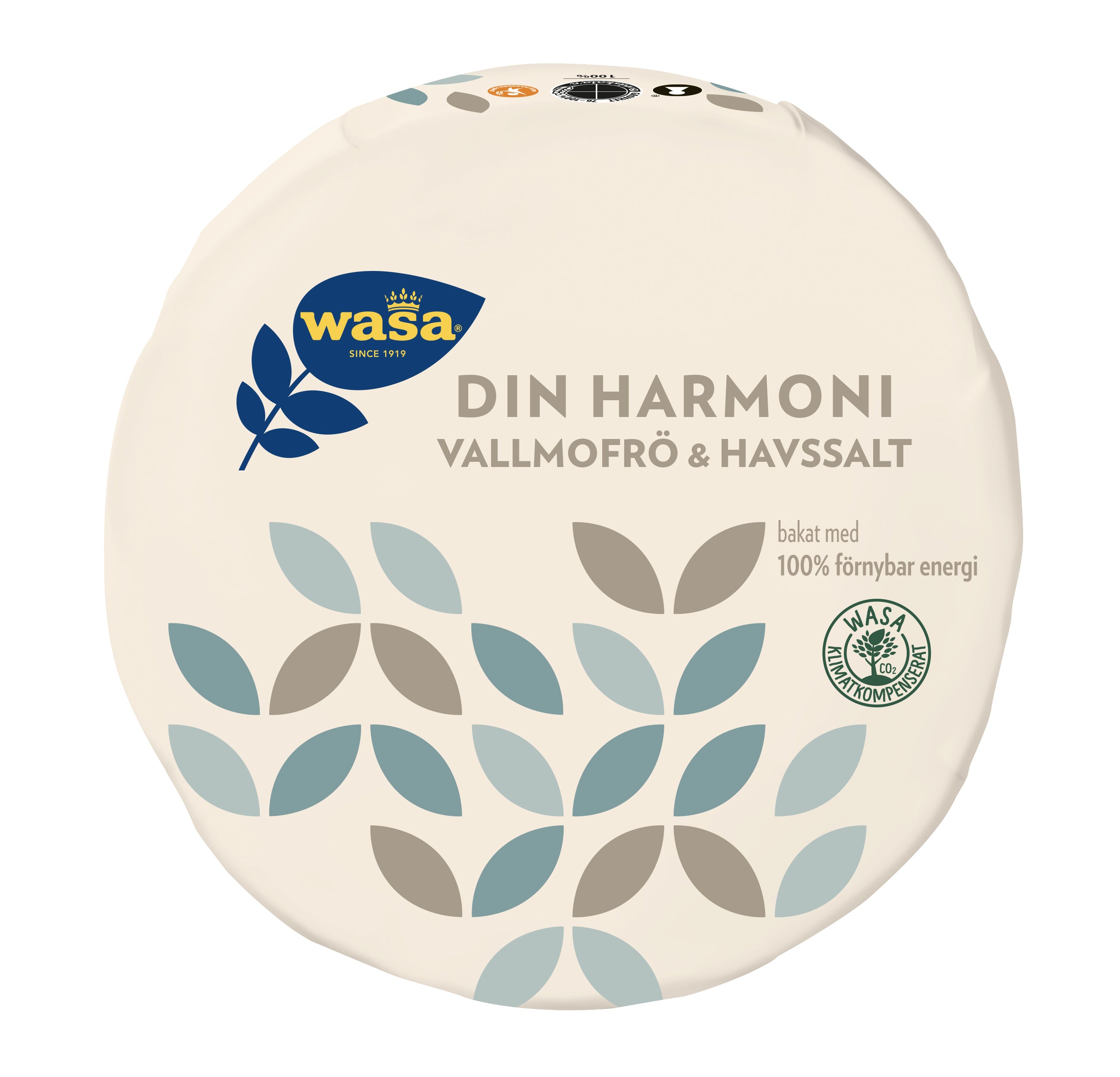 Wasa 260g Din Harmoni Unikonsiemen & Merisuola Näkkileipä