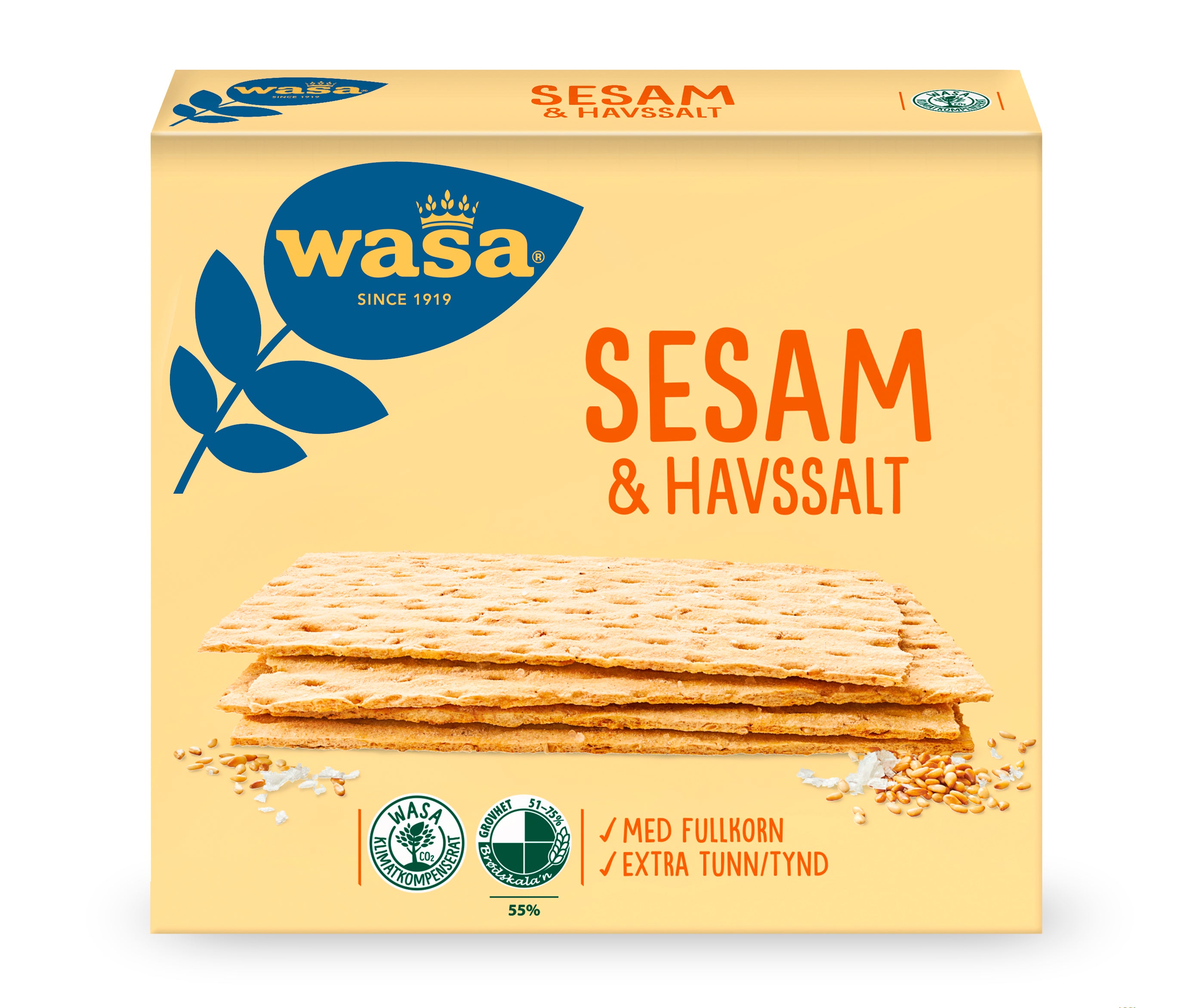 Wasa Seesami & Merisuola näkkileipä 190g