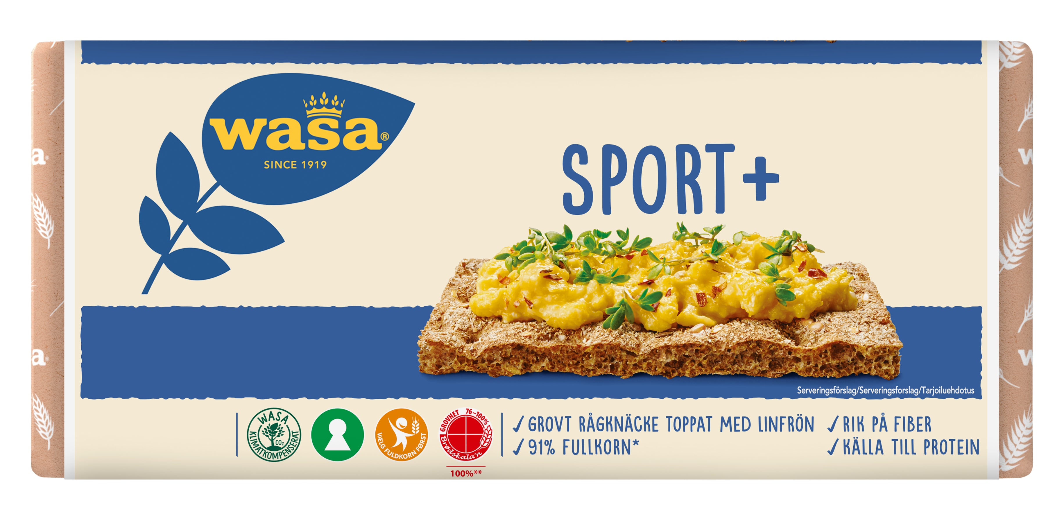 Wasa 420g Sport+ näkkileipä