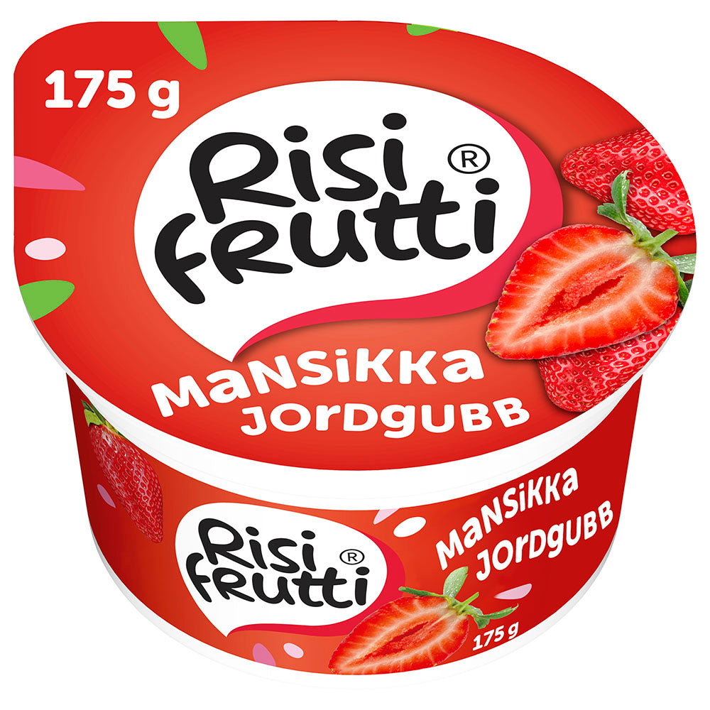 Risifrutti mansikka riisivälipala 175g