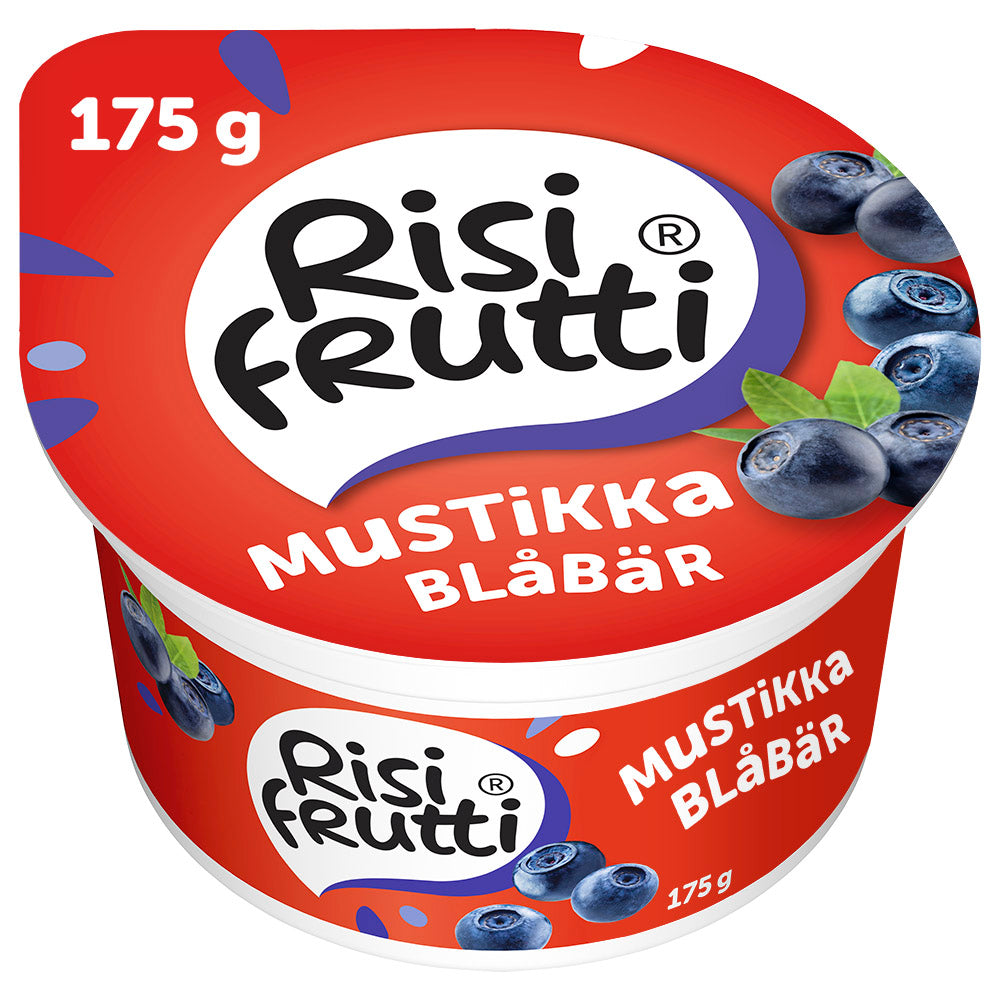 Risifrutti mustikka riisivälipala 175g