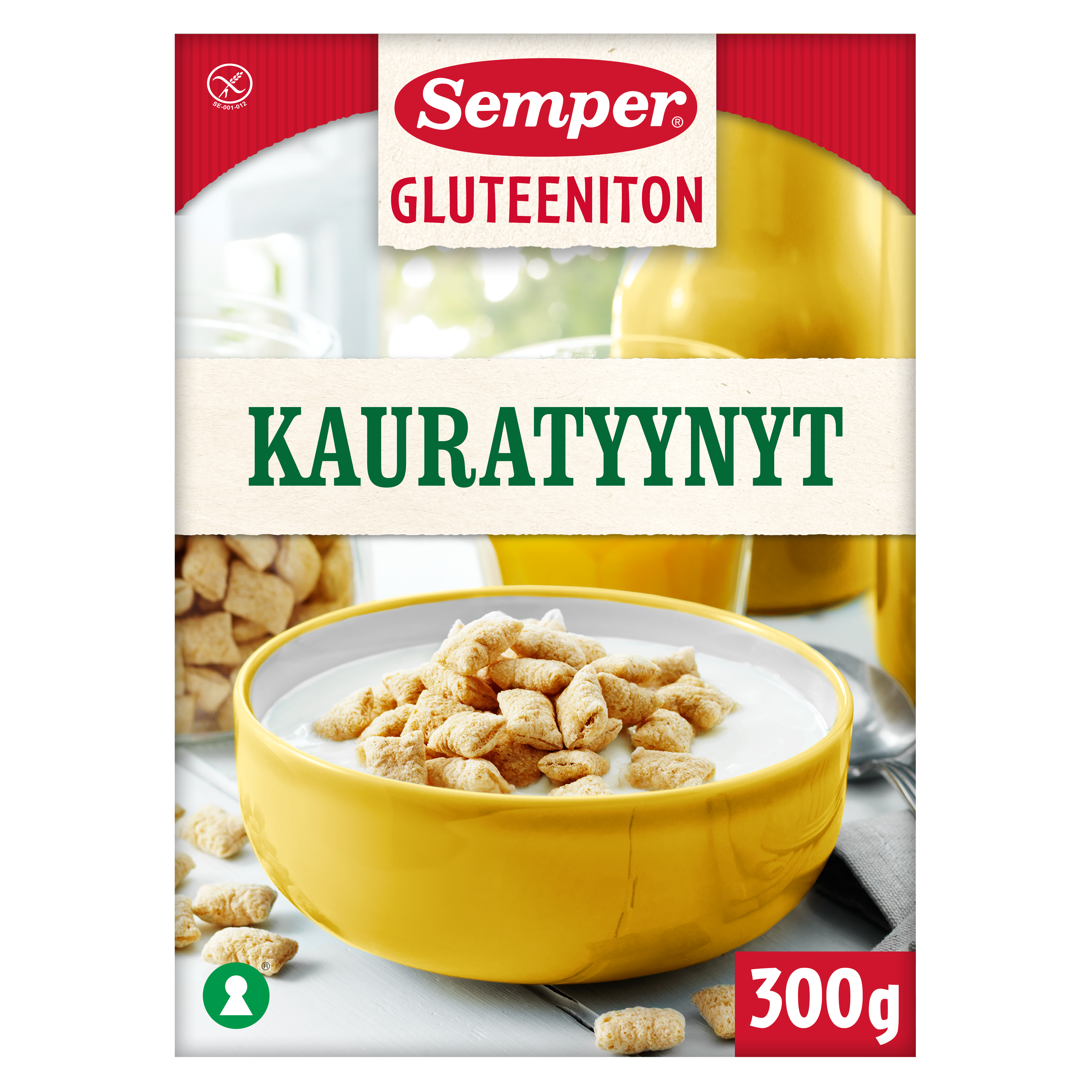 Semper Gluteeniton Kauratyynyt 300g