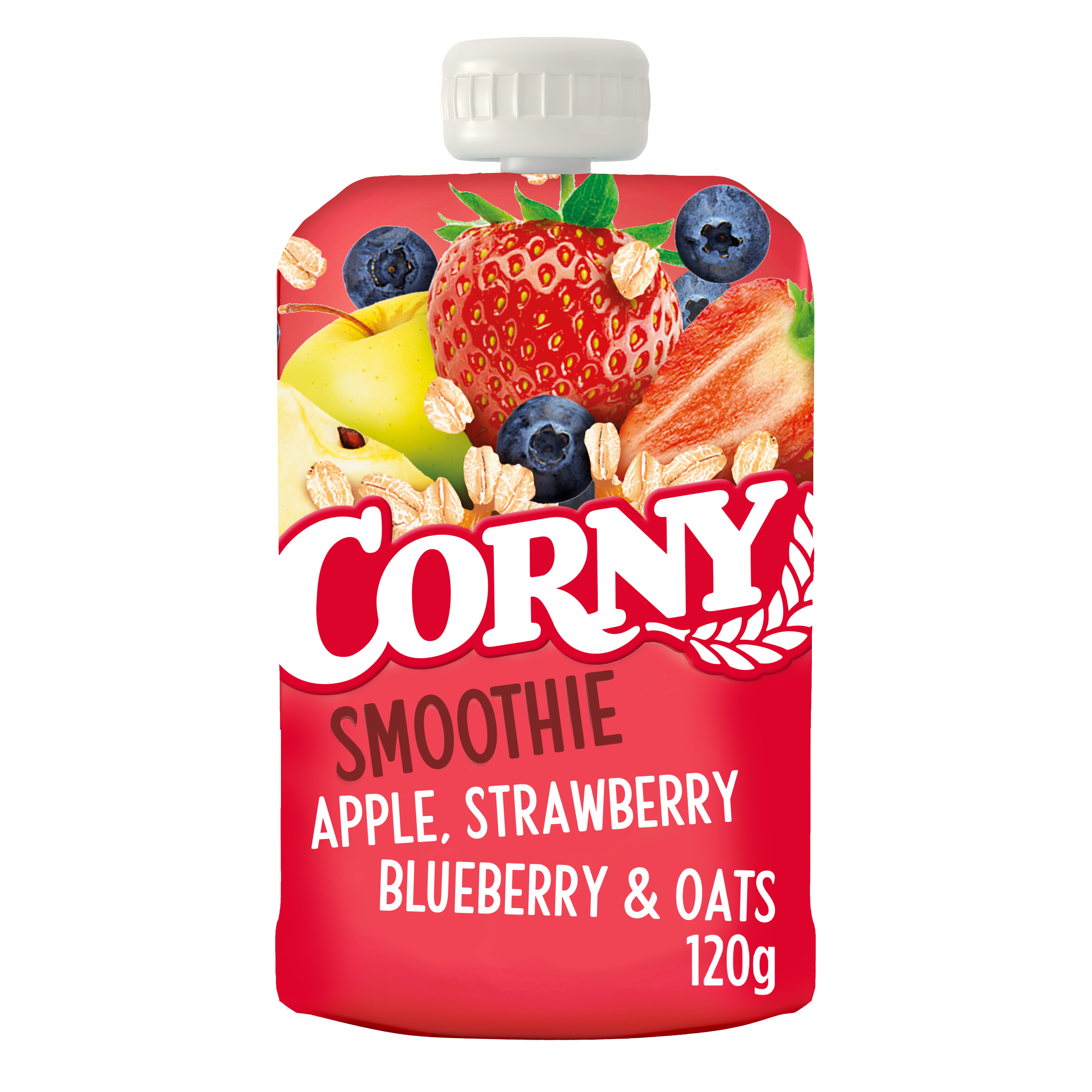 Corny Smoothie omena, mansikka, mustikka & kaura 120g