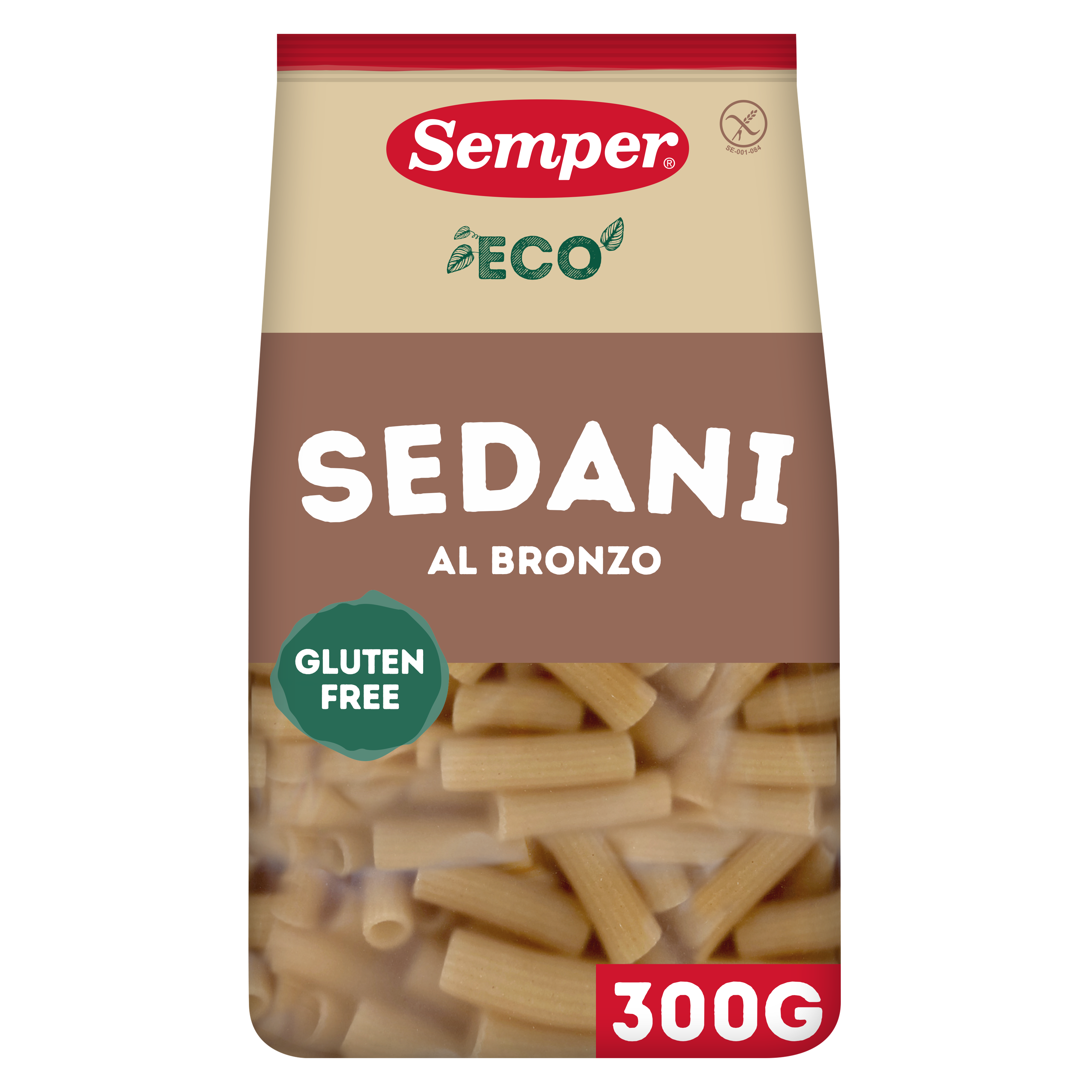 Semper Gluteeniton Sedani luomu riisipasta 300g