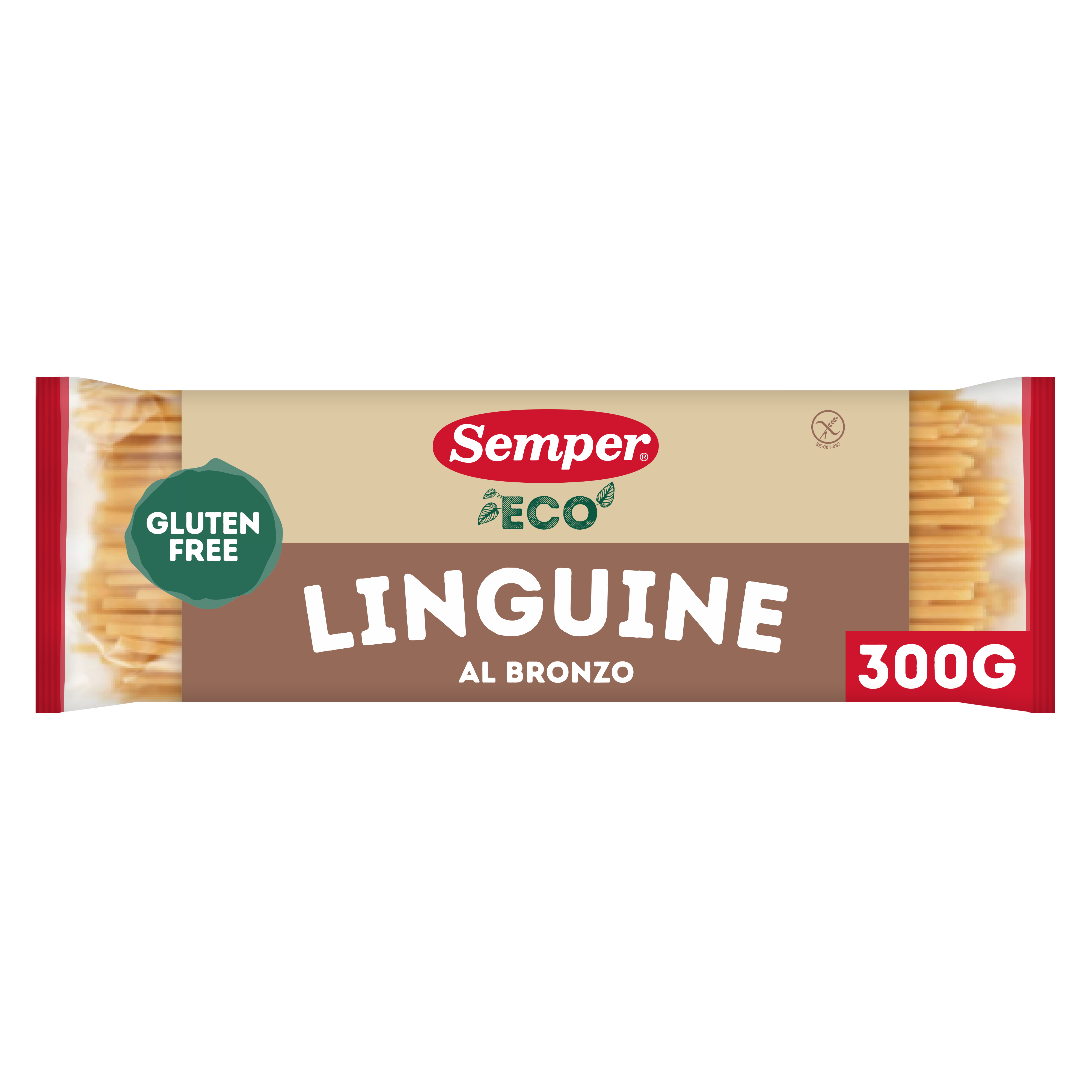Semper Gluteeniton Linguine luomu riisipasta 300g