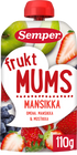 Semper Fruktmums Mansikka 6kk hedelmäsose 110g
