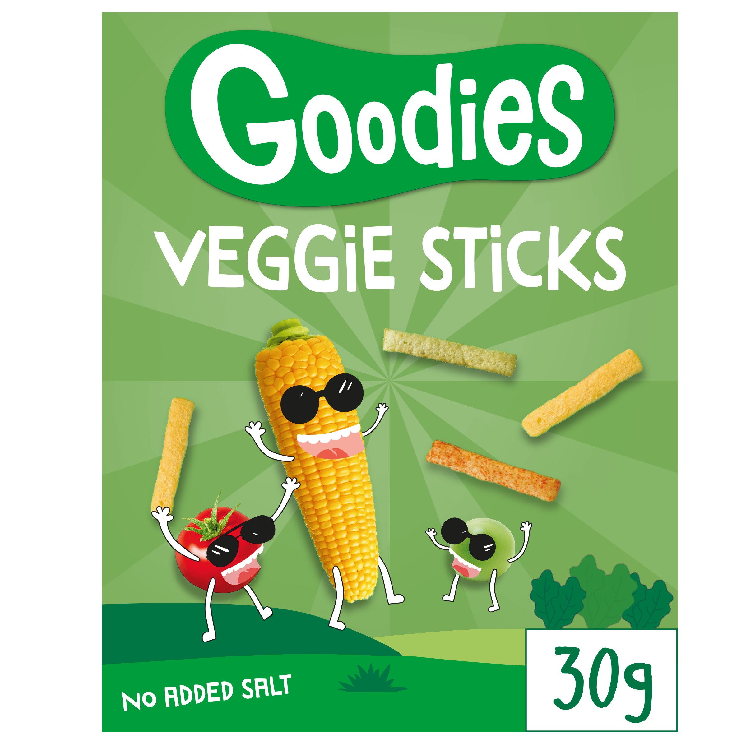 Goodies Veggie Sticks maissinaksu 30g