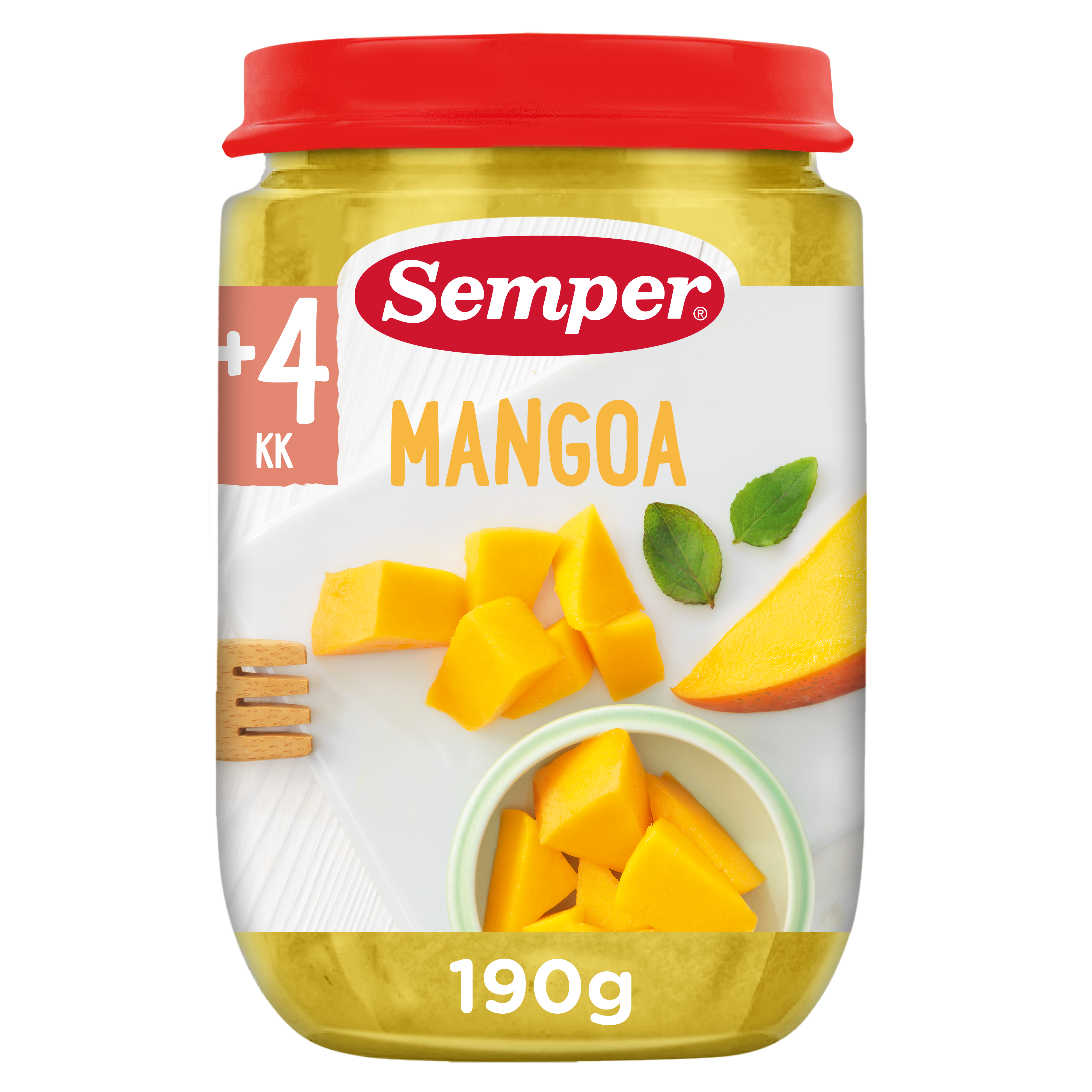 Semper Mango 4kk hedelmäsose 190g