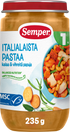 Semper Italialaista pastaa, kalaa & vihreitä papuja 1v lastenateria 235g