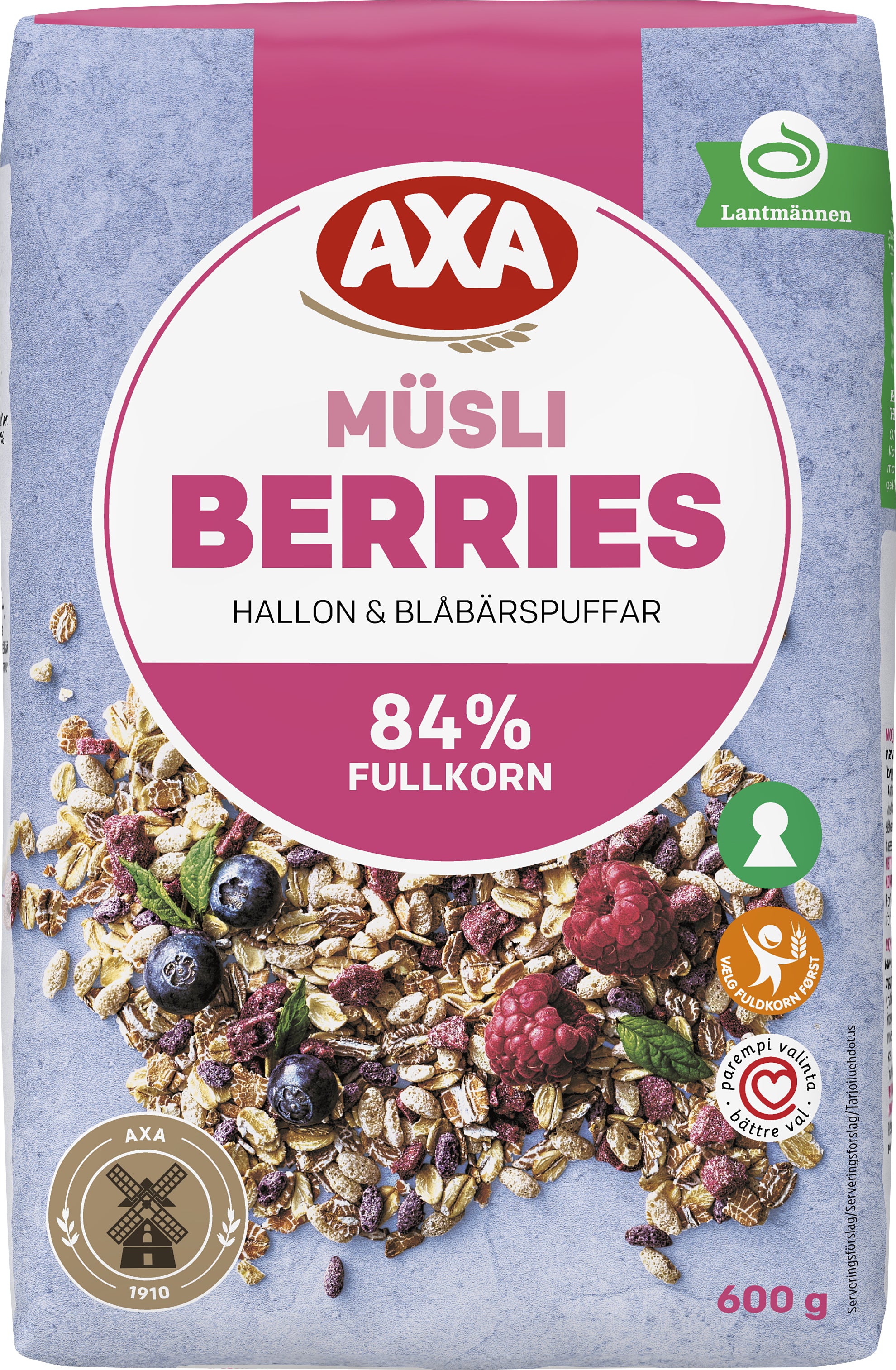 Baies AXA mysli 600g marja