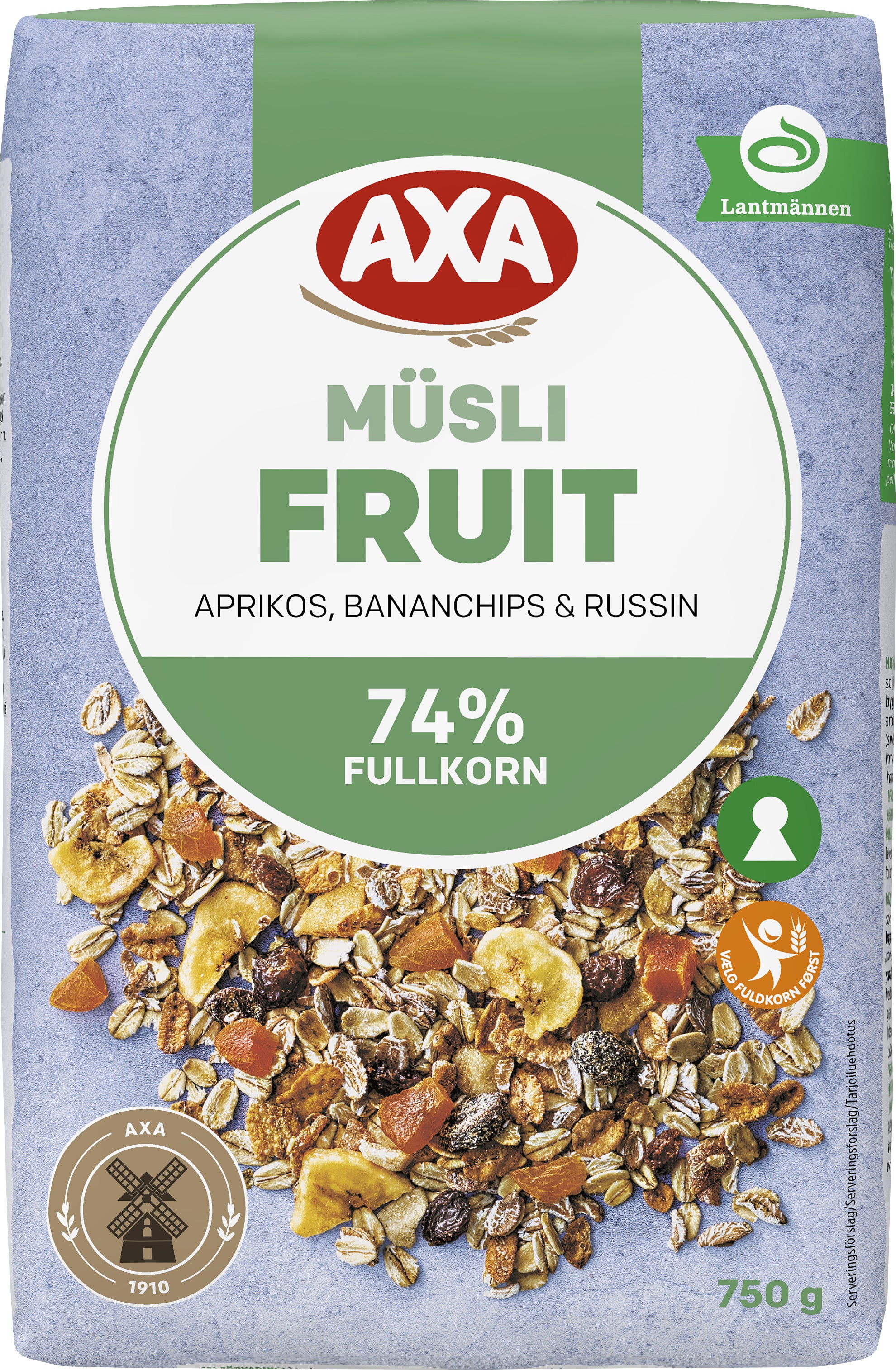AXA Müsli Fruit 750 g