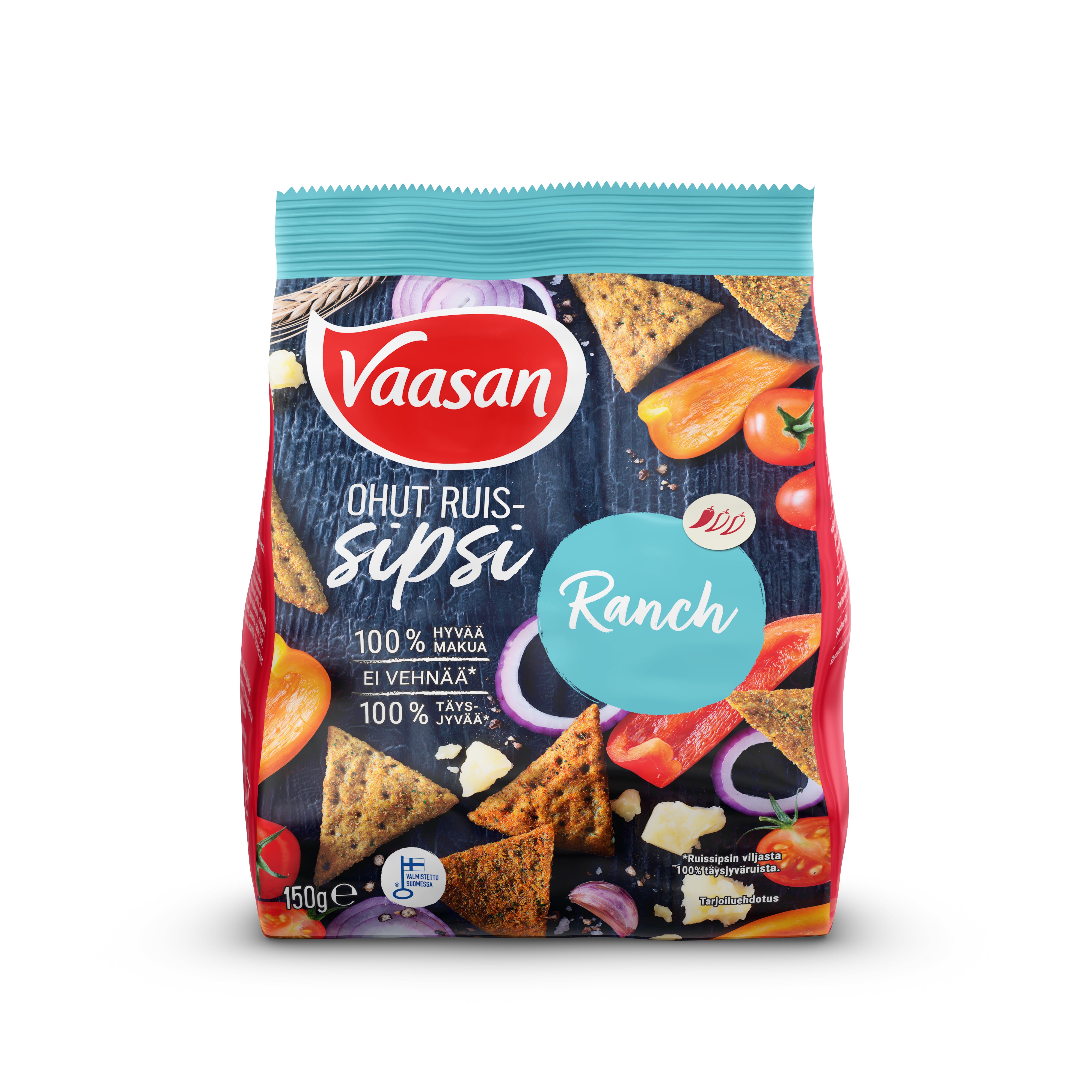 Vaasan Ruissipsi Ranch 150g