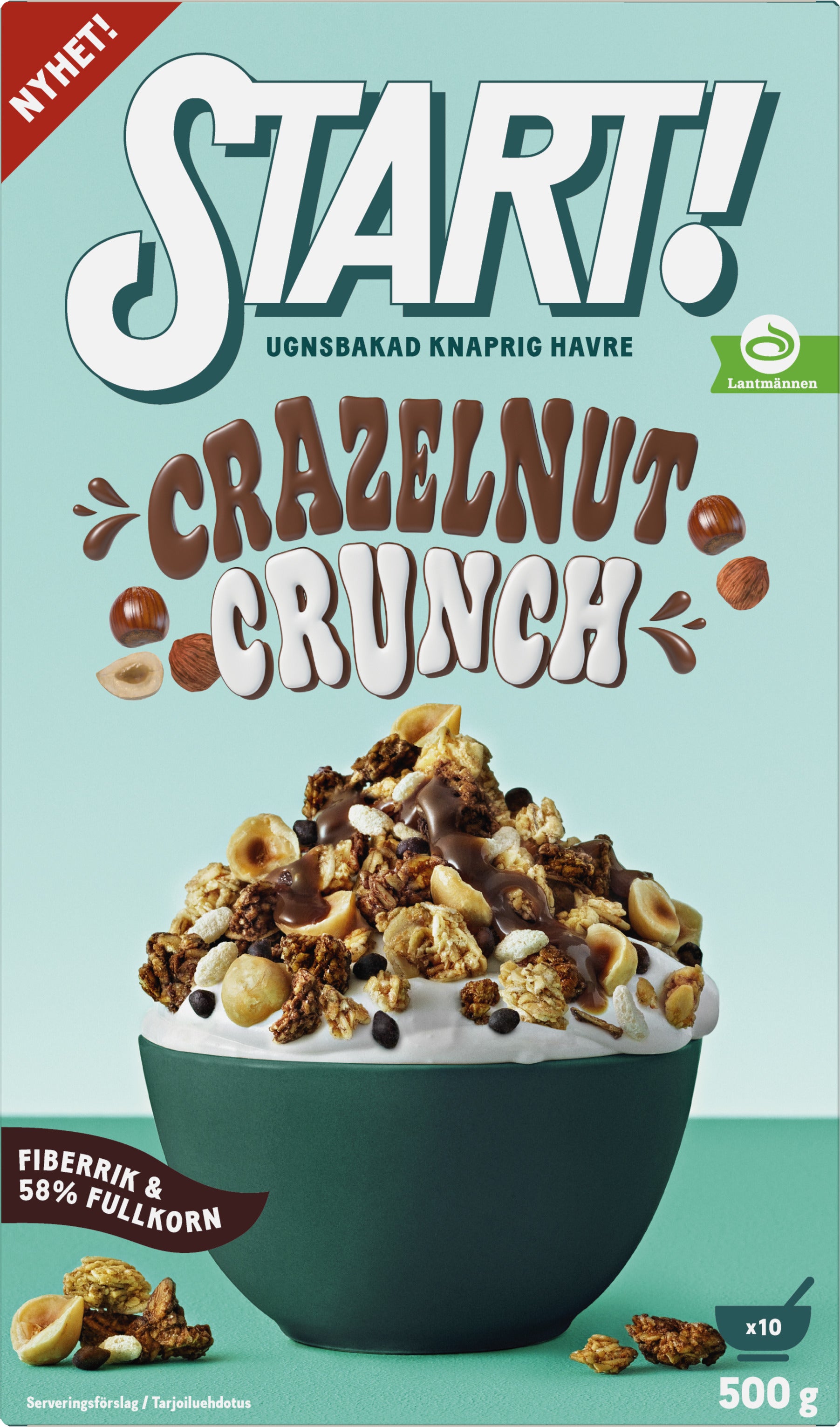 START! Crazelnut Crunch granola 500g