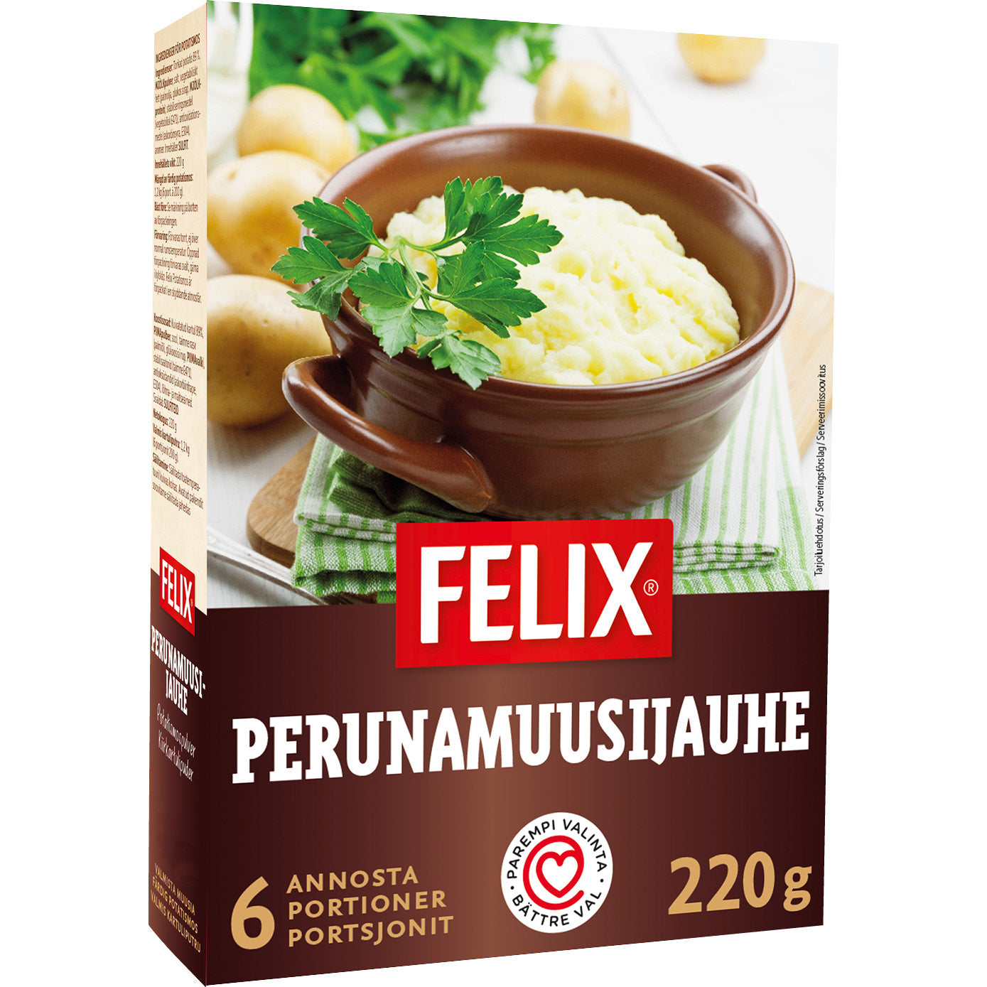 Felix perunamuusijauhe 6 annosta 220g