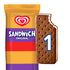 Sandwich Original keksijäätelö 100ml /67g