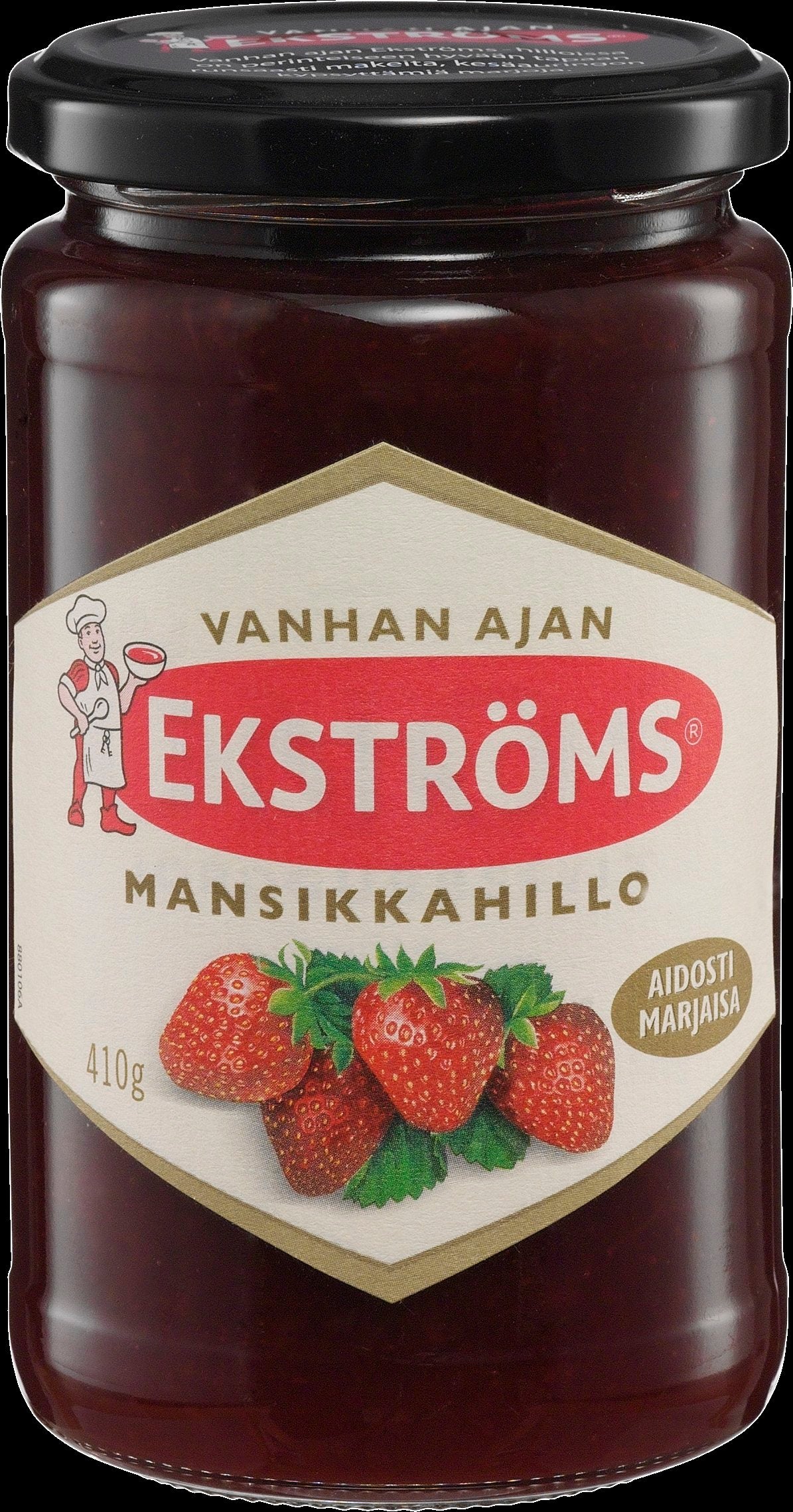Ekströms Vanhan ajan mansikkahillo 410g