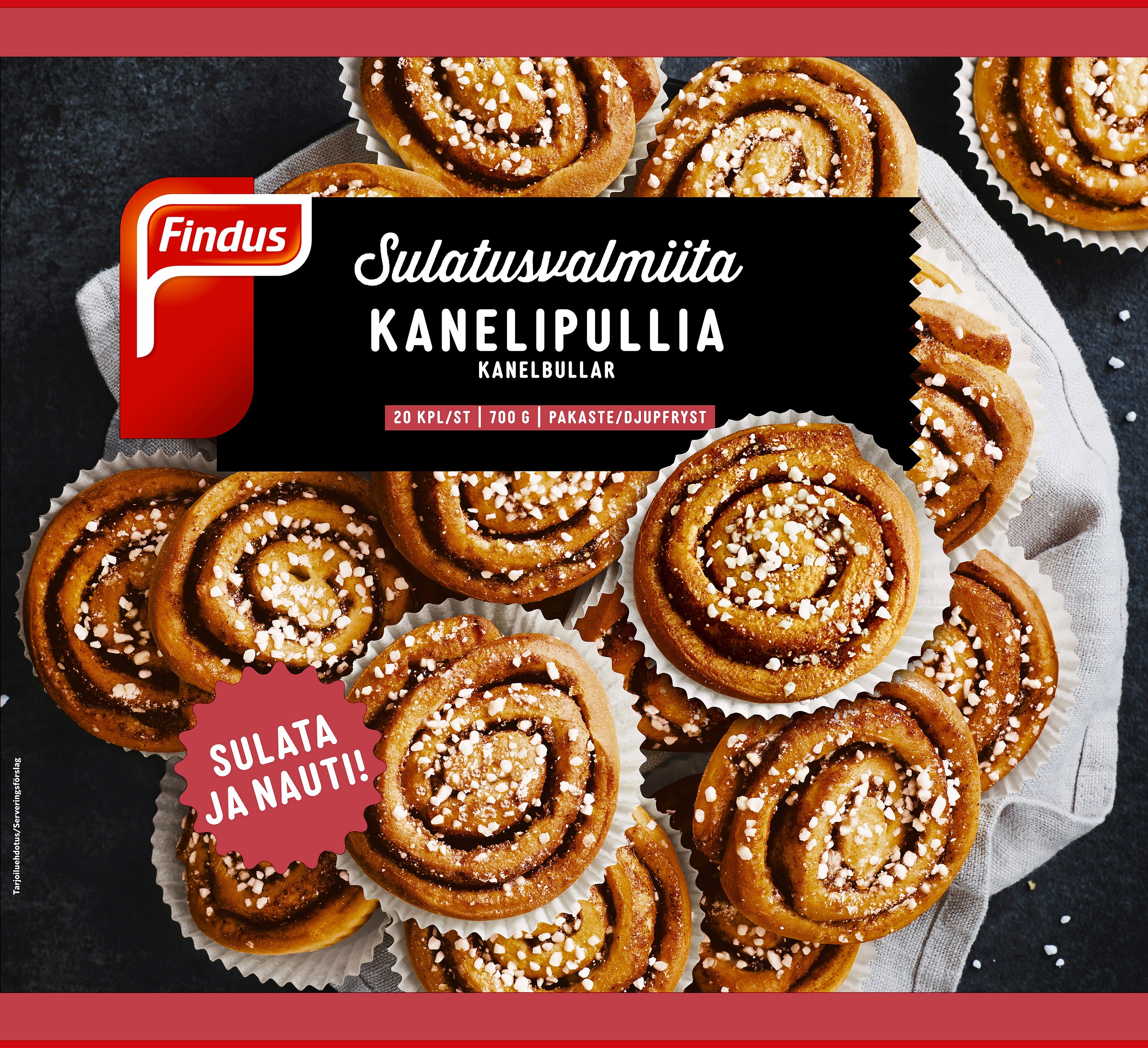 Findus Kanelipullia 700g, pakaste