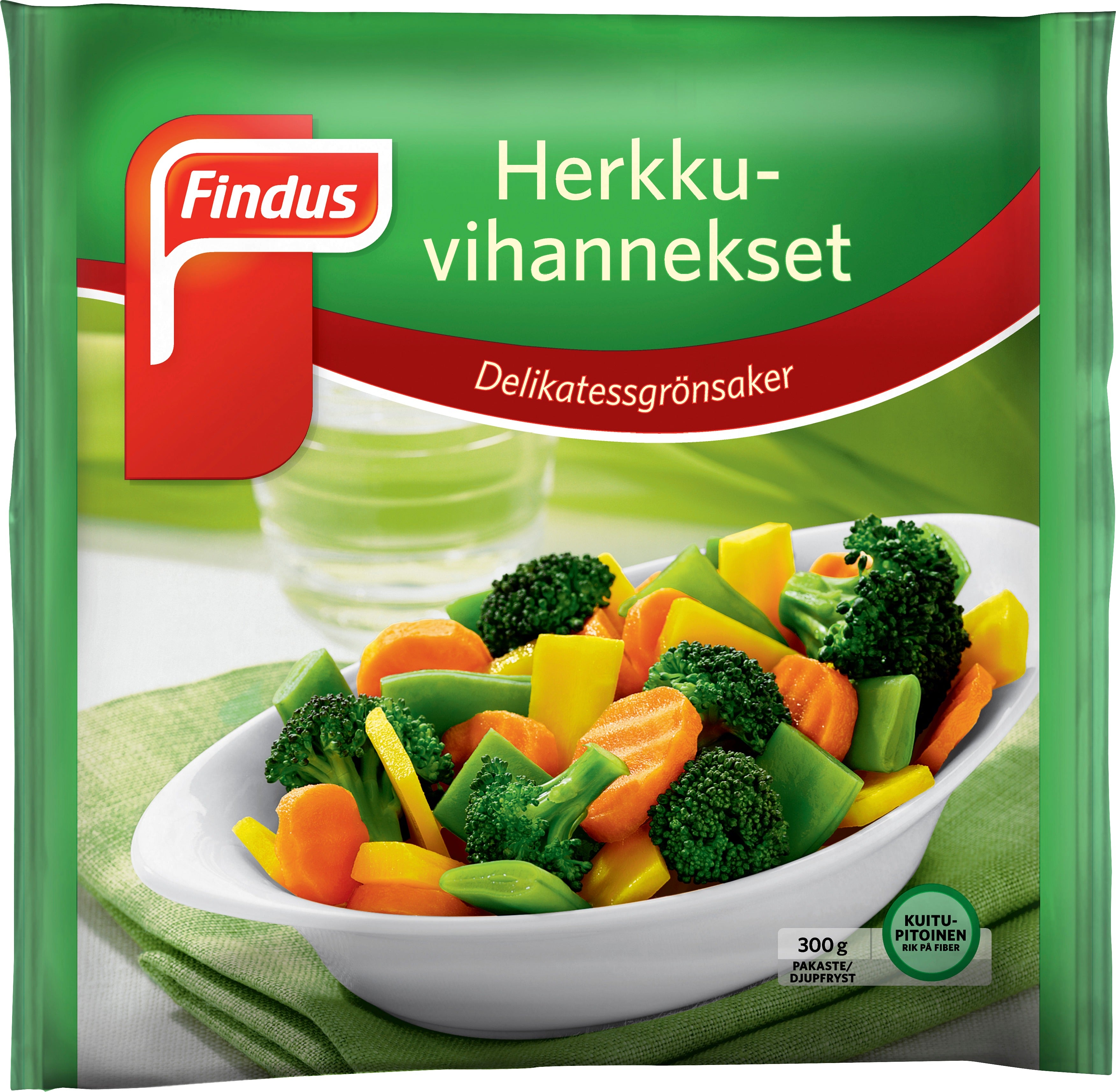 Findus Herkkuvihannekset 300g, pakaste