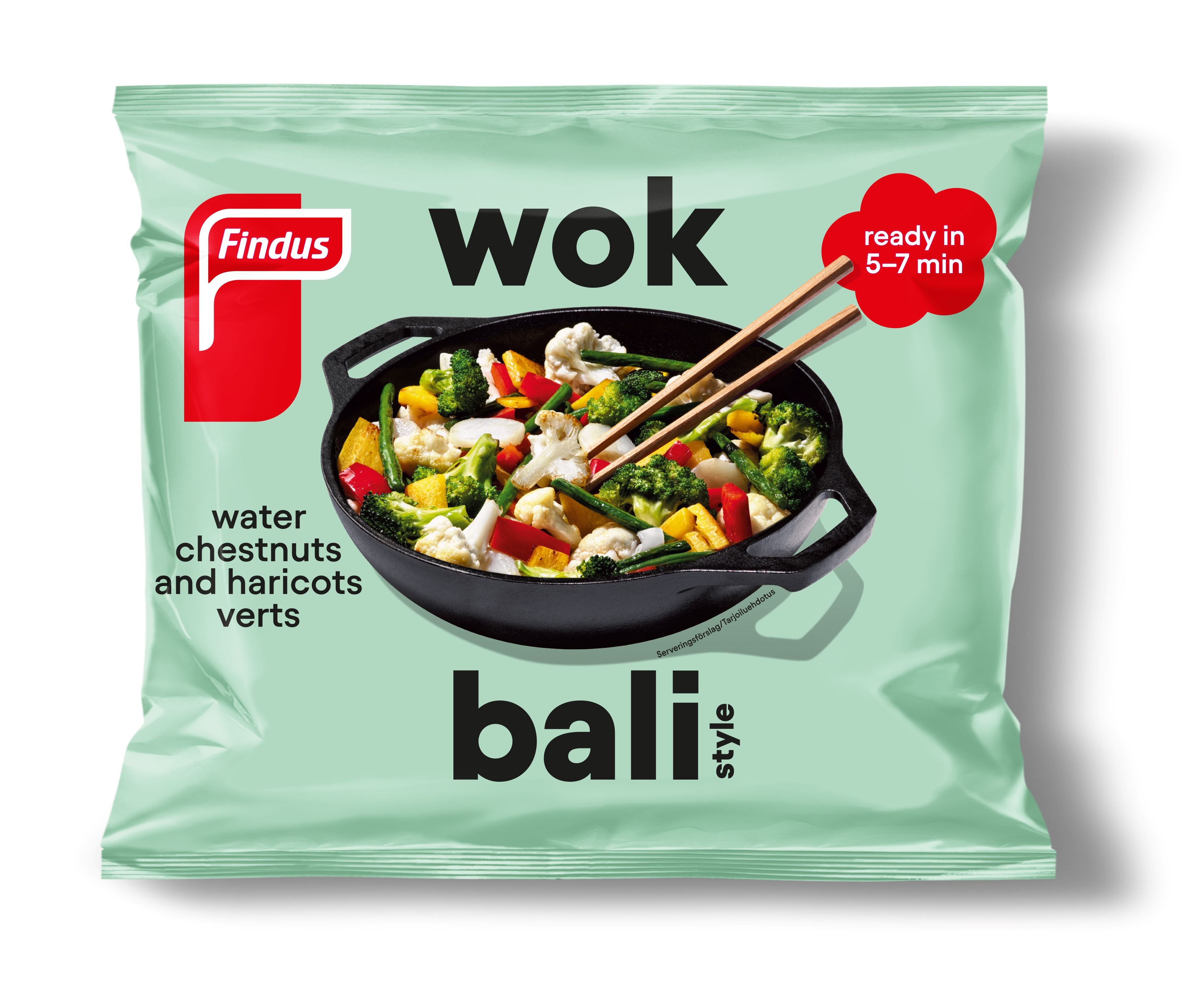 Findus Wok Bali Style 450g, pakaste
