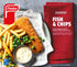 Findus Dagens Fish & Chips MSC 340g, pakaste