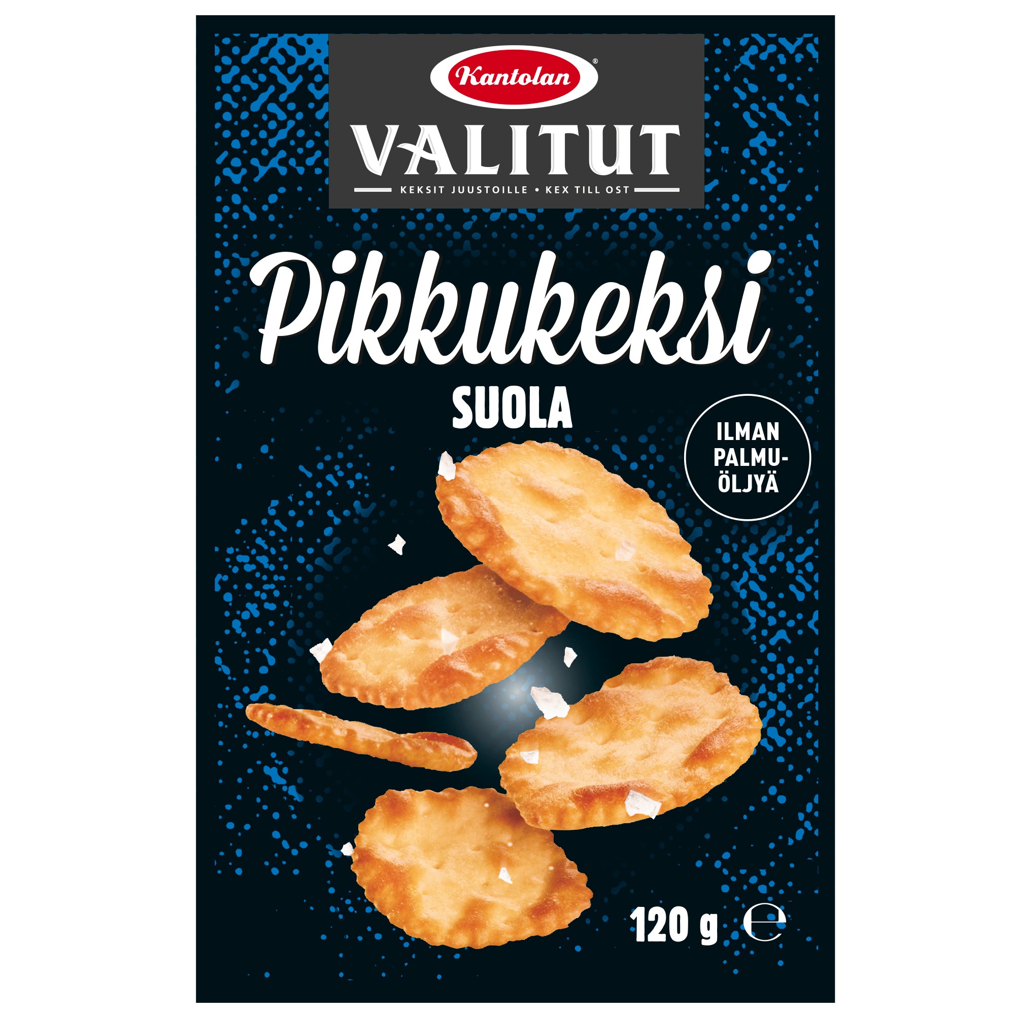 Kantolan Valitut Pikkukeksi suolakeksi 120g