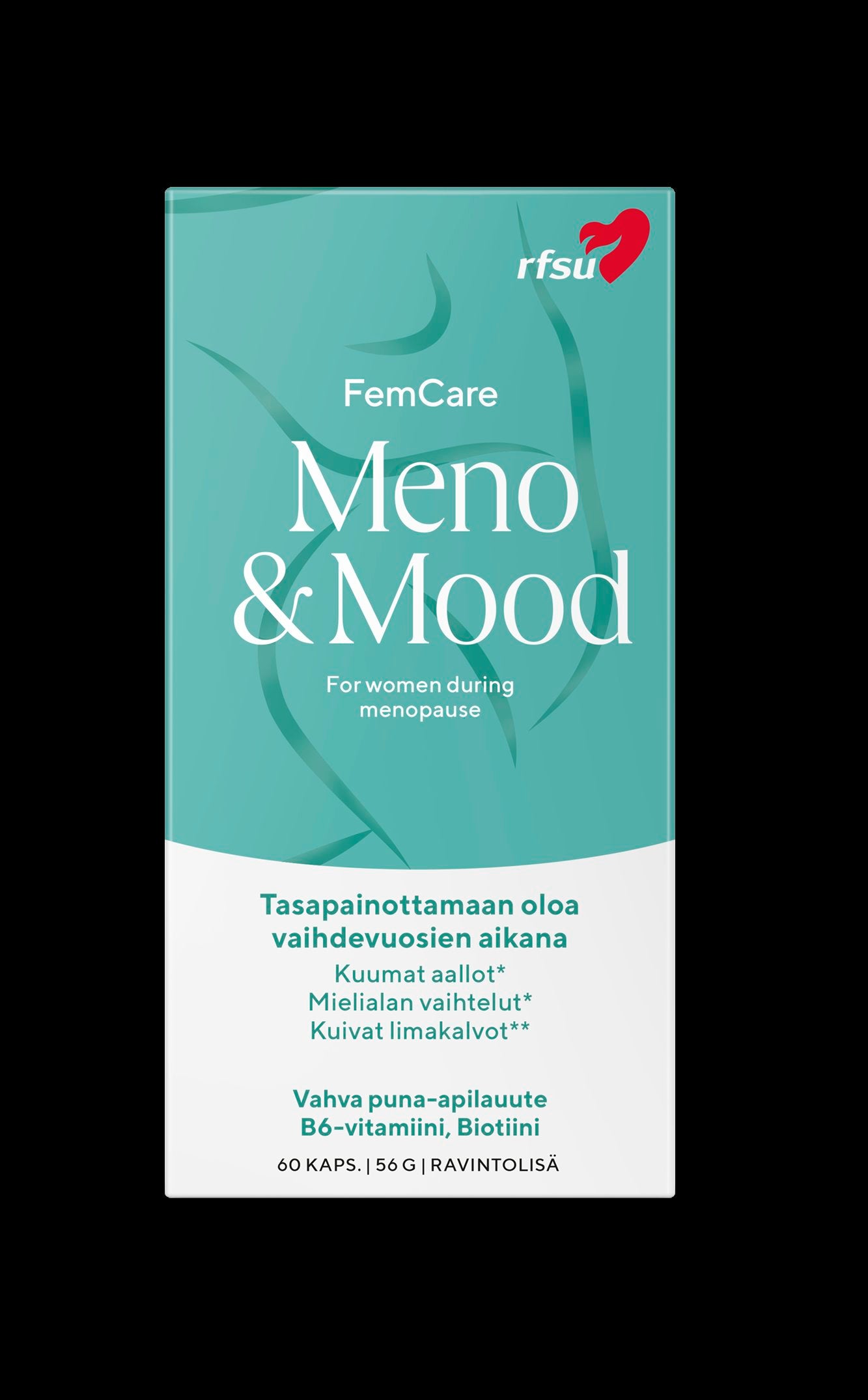 RFSU Meno & Mood 60 kpl Ravintolisä vaihdevuosioireisiin