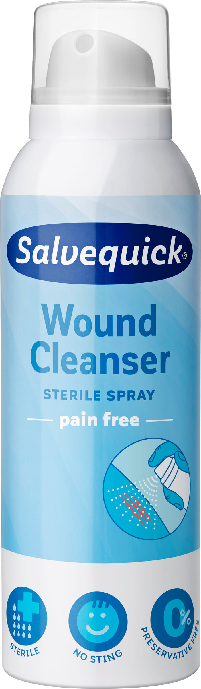 Salvequick MED Wound Cleanser Sterile Spray steriili suolaliuosspray 100ml