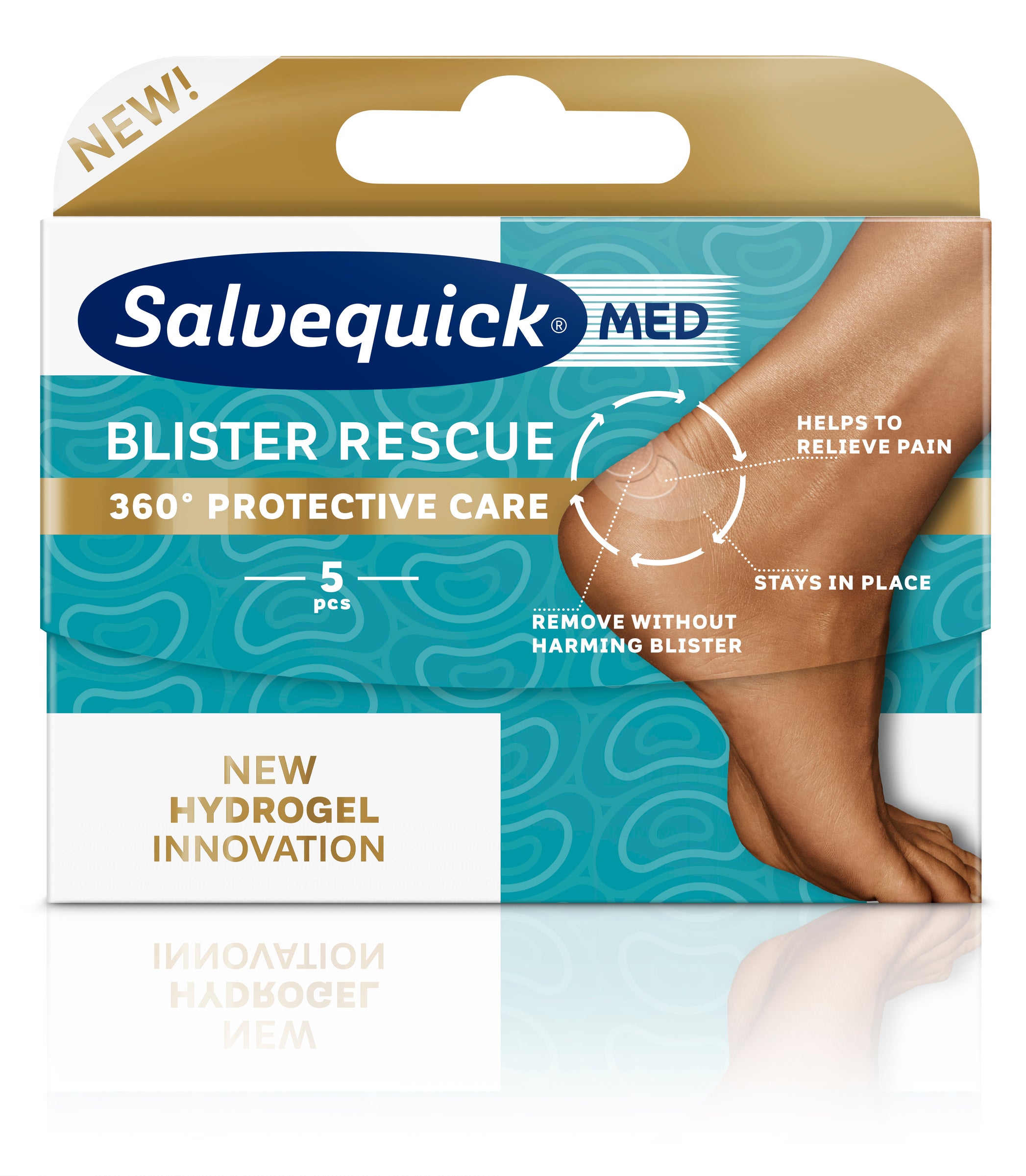 Salvequick Med Blister Rescue rakkolaastari 5kpl