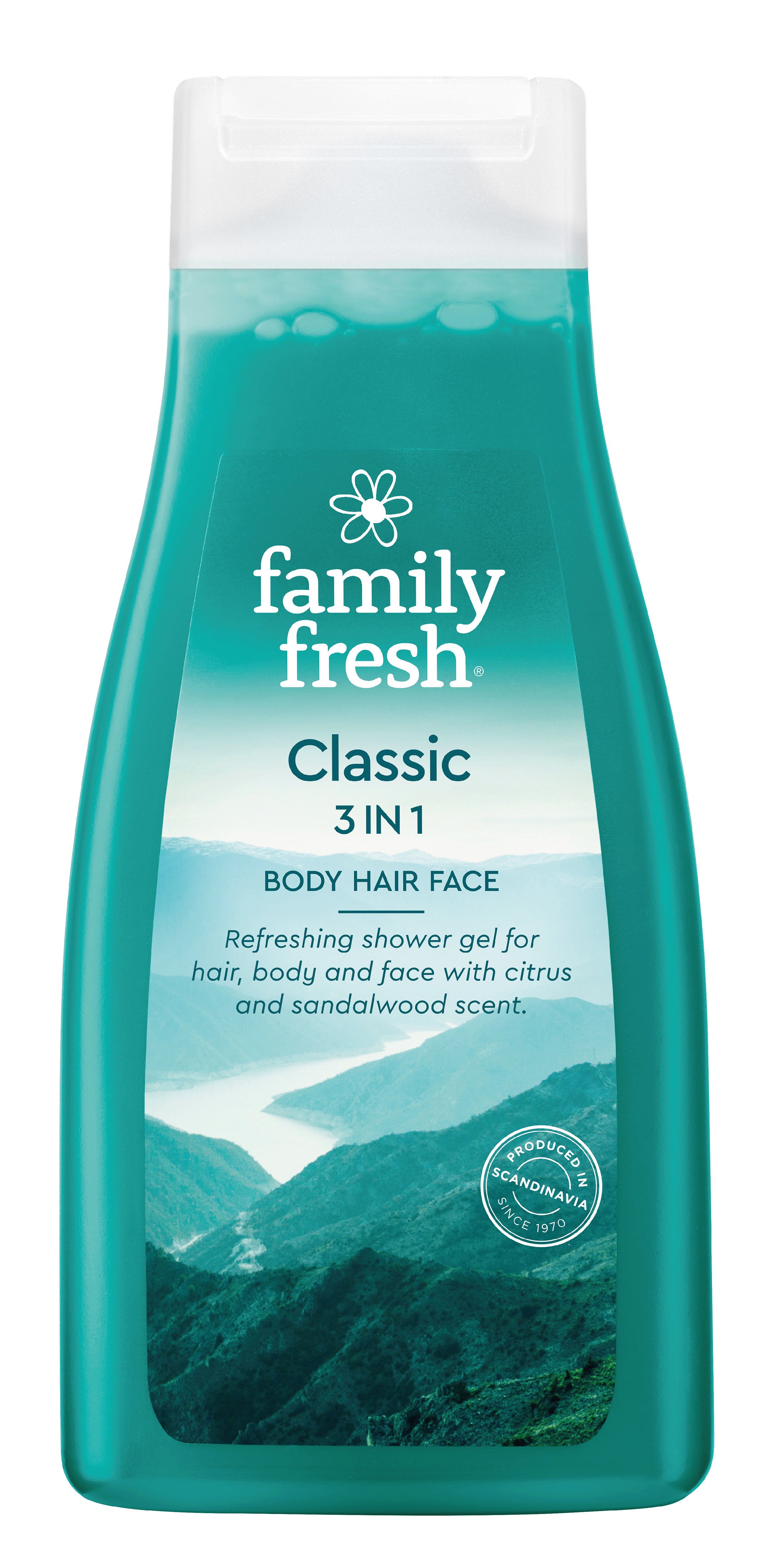 Family Fresh suihkusaip 500ml 3in1Classi