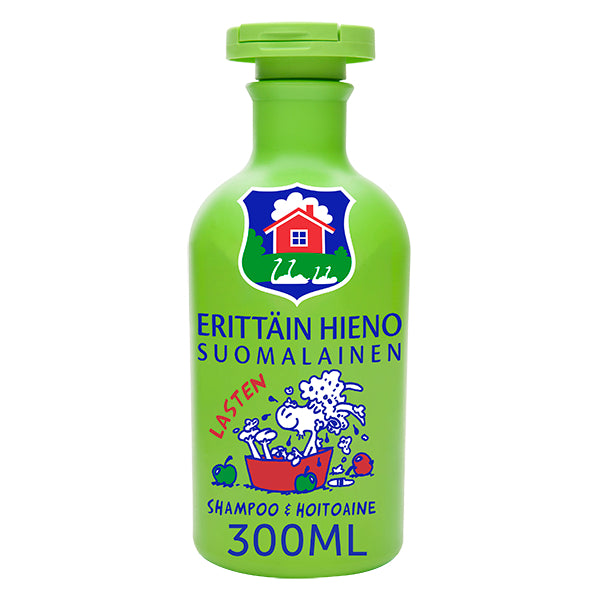 Erittäin Hieno Suomalainen Lasten shampoo & hoitoaine 300ml