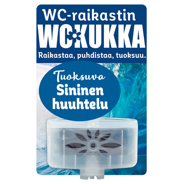 WC-kukka raikastin 40g sininen huuhtelu