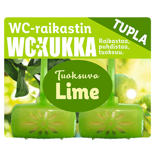 WC-Kukka wc-raikastin 2x50g lime