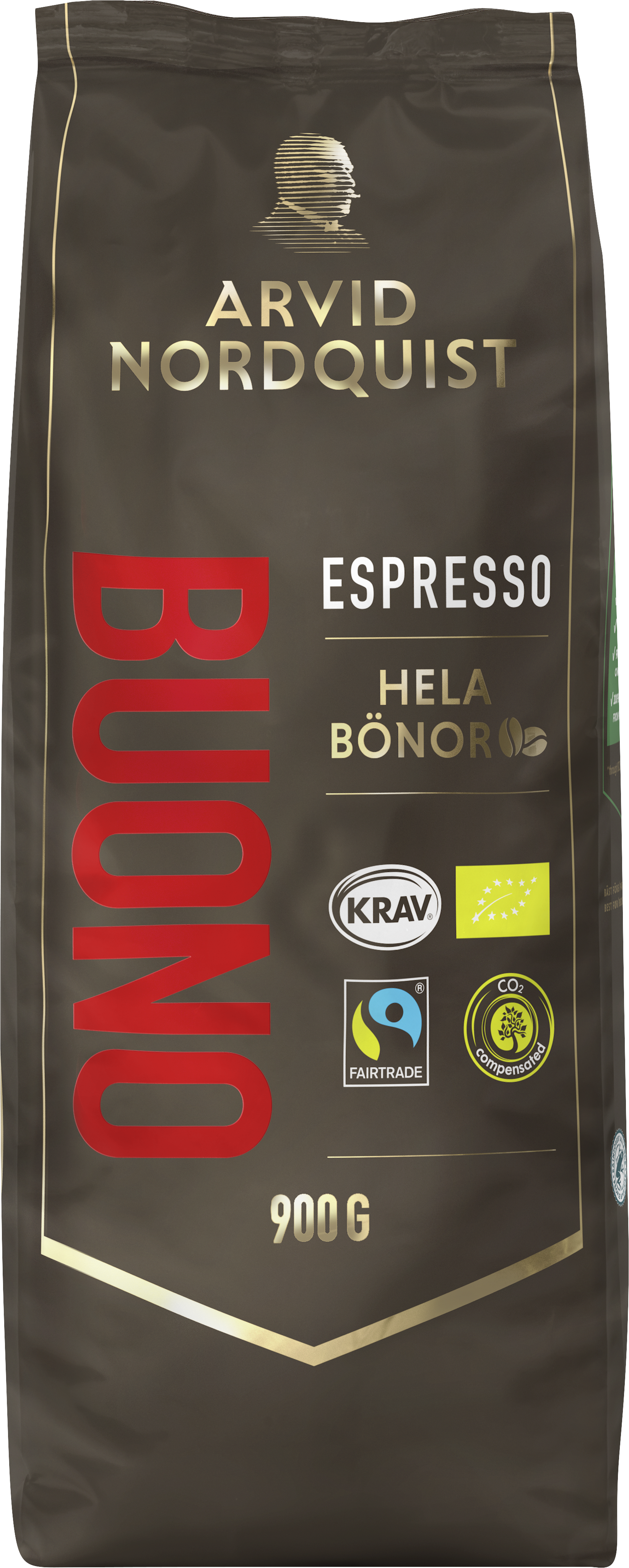 Arvid Nordquist Espresso 900g Buono pavut, RFA