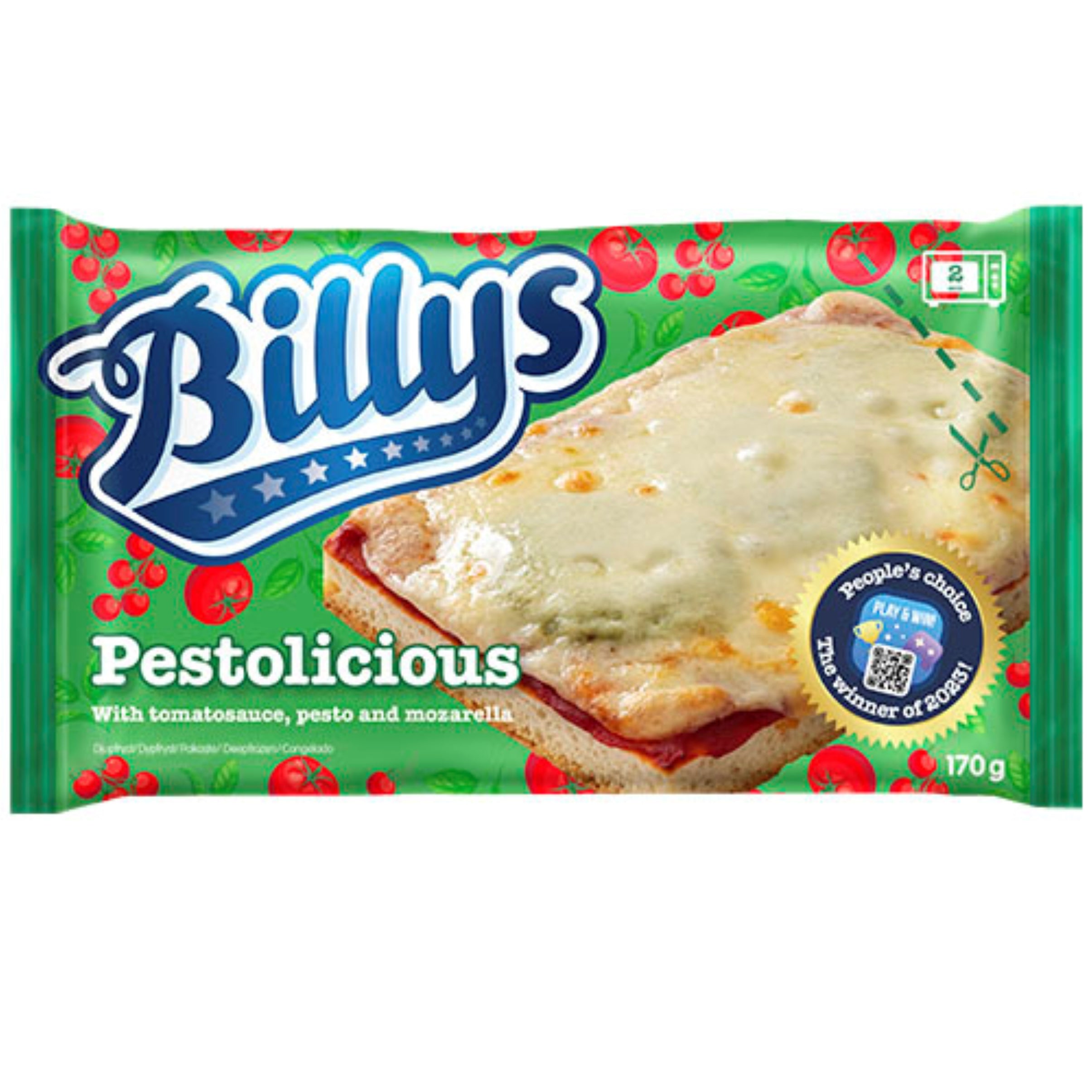 Billys Pan Pizza Pestolicious 170g