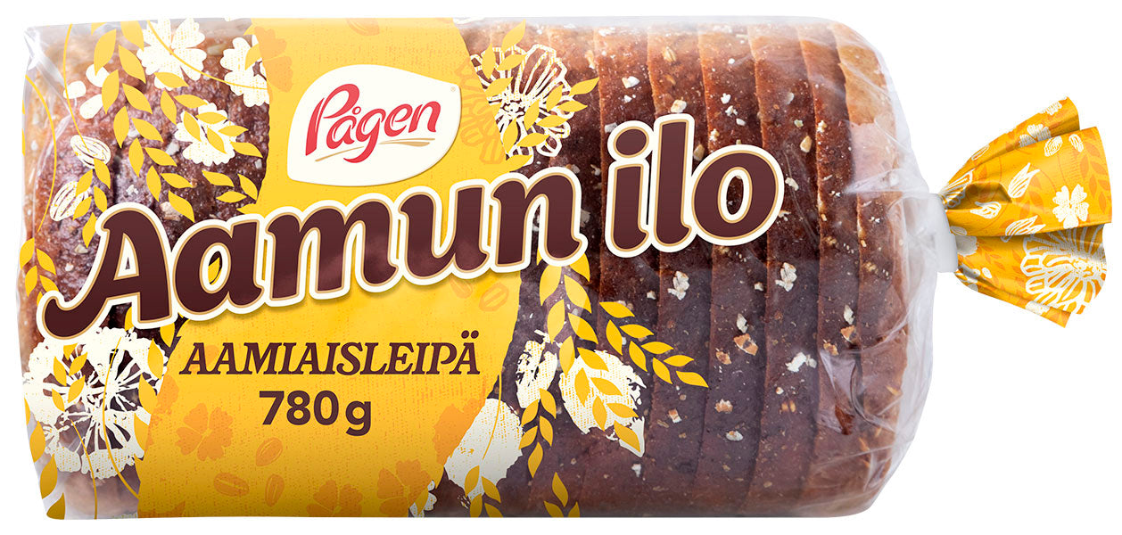Pågen Aamun Ilo viipaloitu sekaleipä 780g