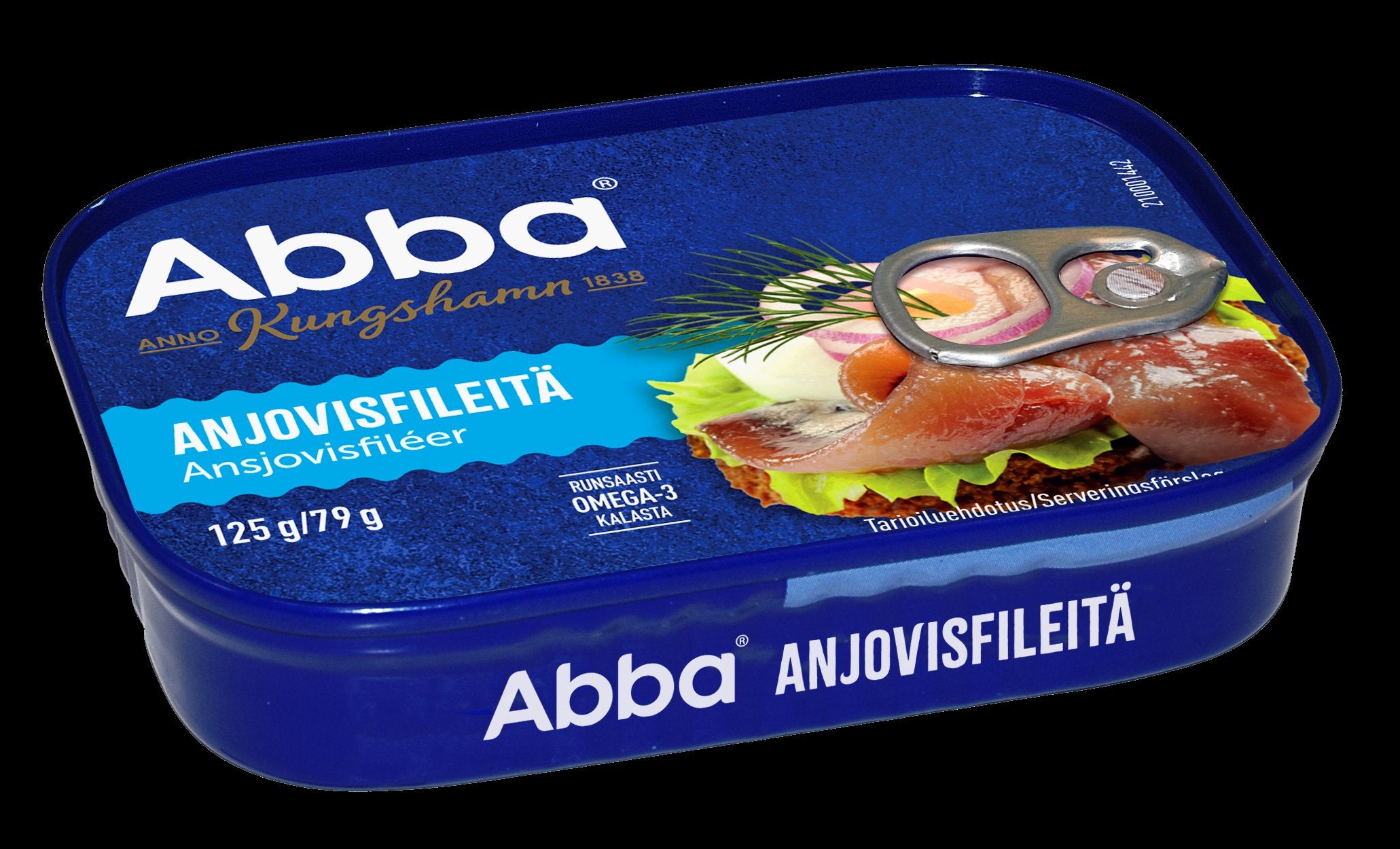 Abba anjovisfilee 125/79g