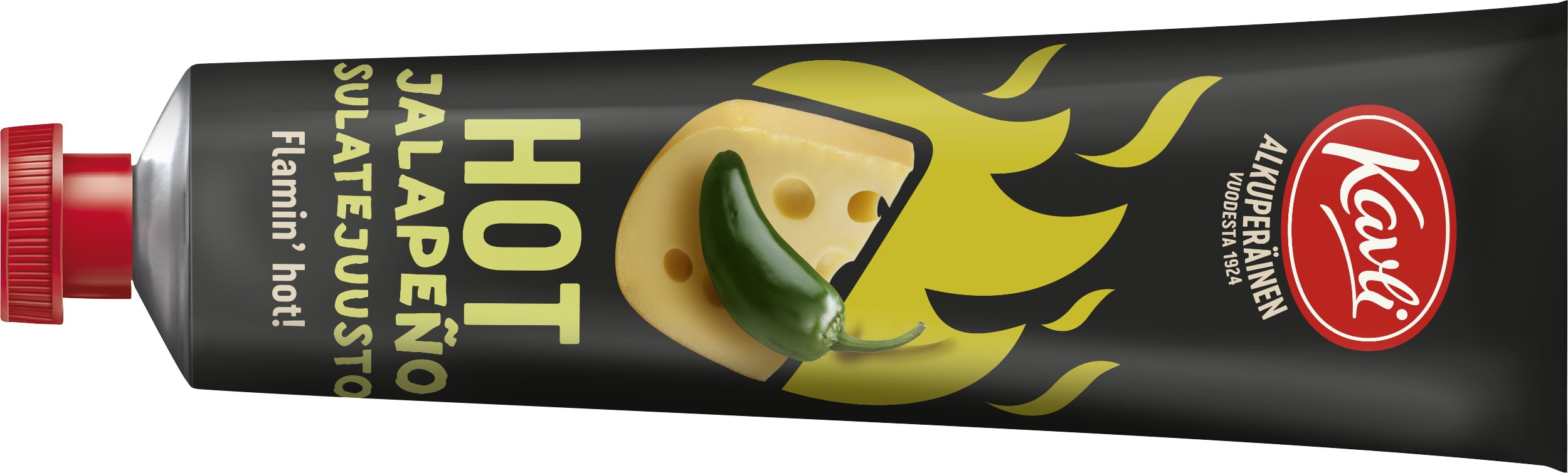 Kavli Levittyvä hot jalapeno sulatejuusto 175g