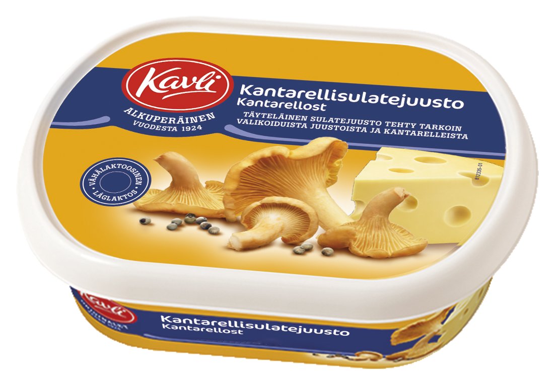 Kavli Levittyvä kantarellisulatejuusto 330g