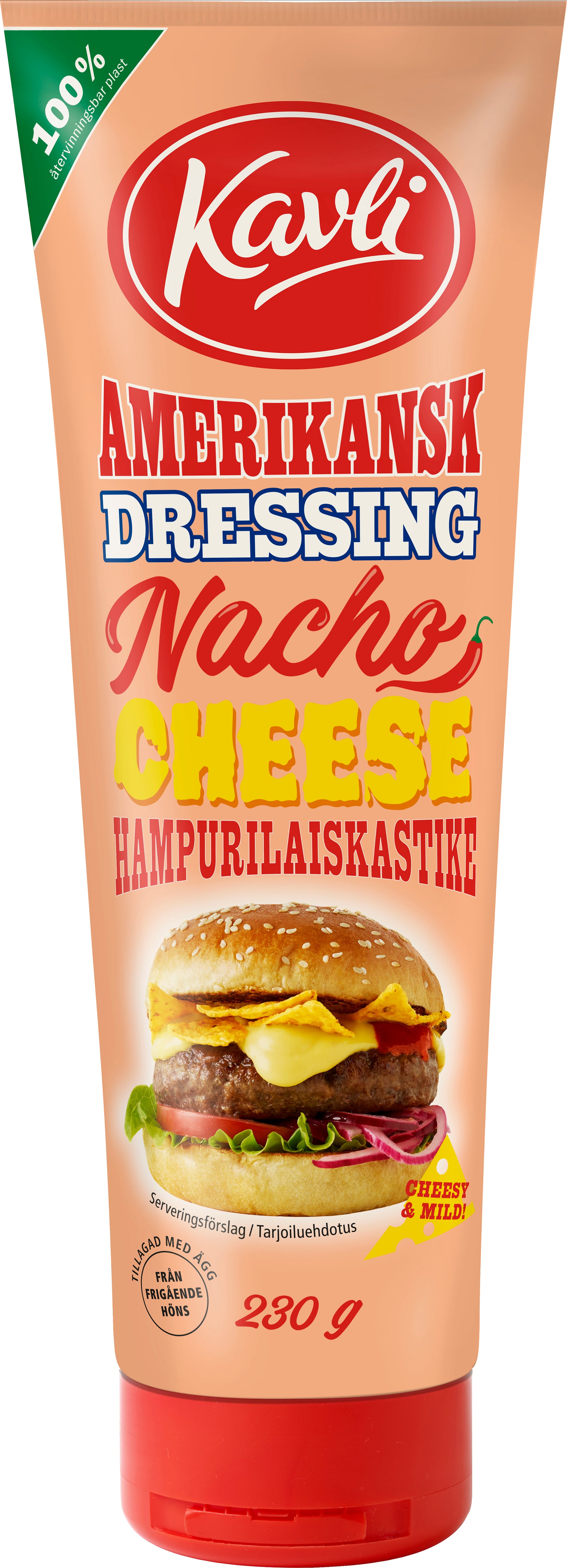 Fromage Nacho Kavli Hampurilaiskastike 230g