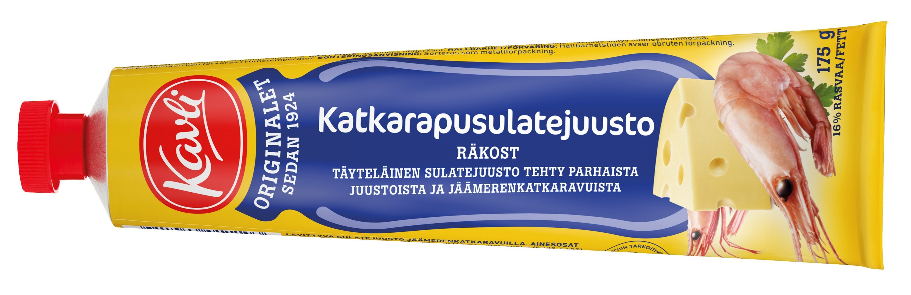 Kavli Levittyvä katkarapusulatejuusto 175g