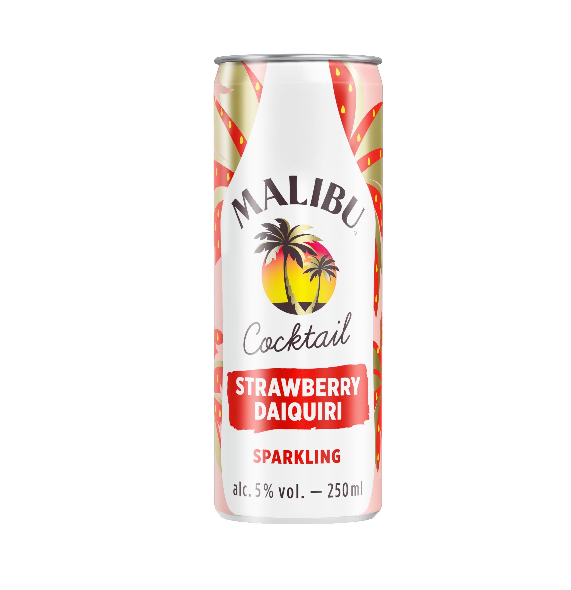 Daiquiri aux fraises Malibu 25c l5%