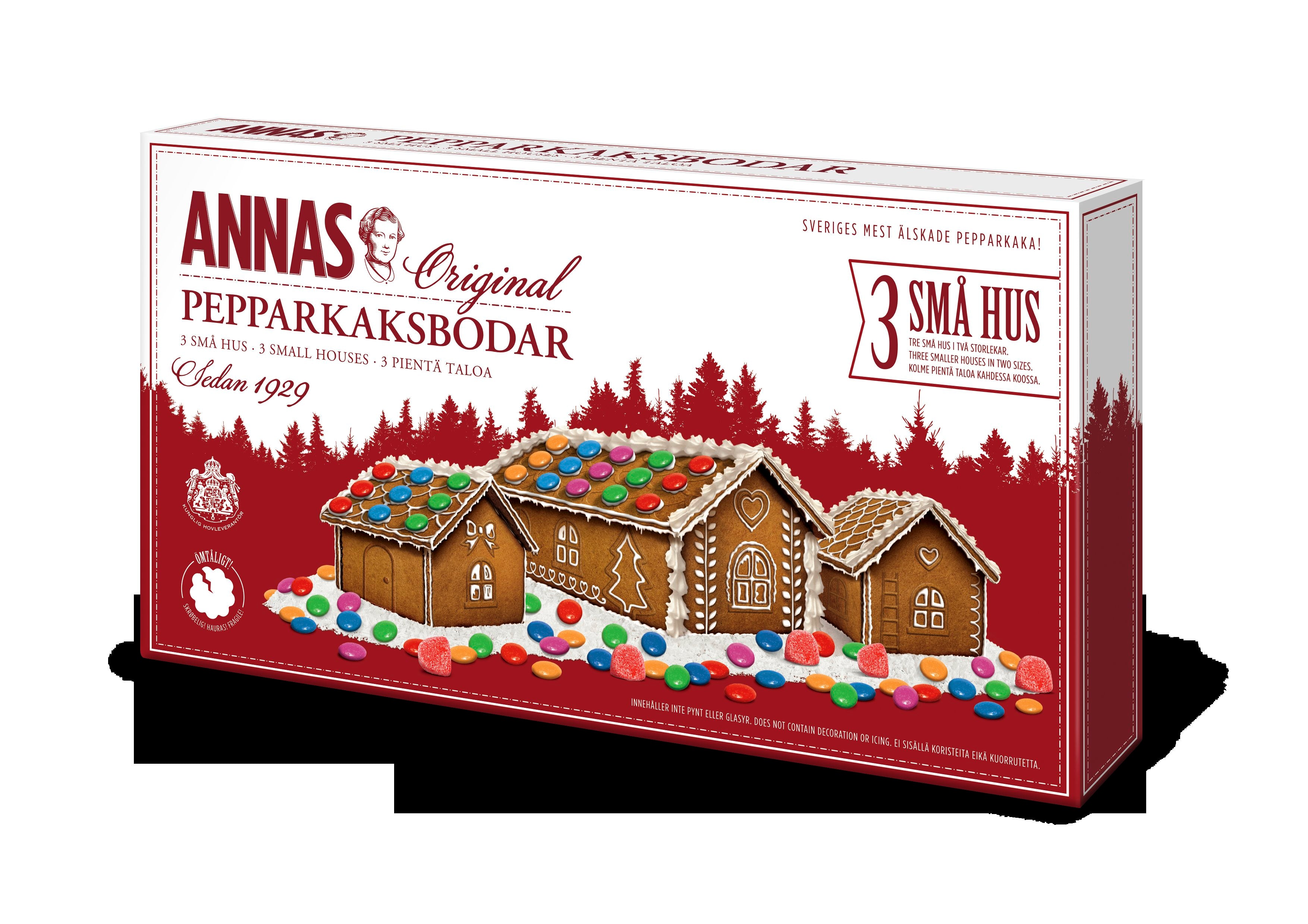 Annas Kolme Pientä Piparkakkutaloa 250g