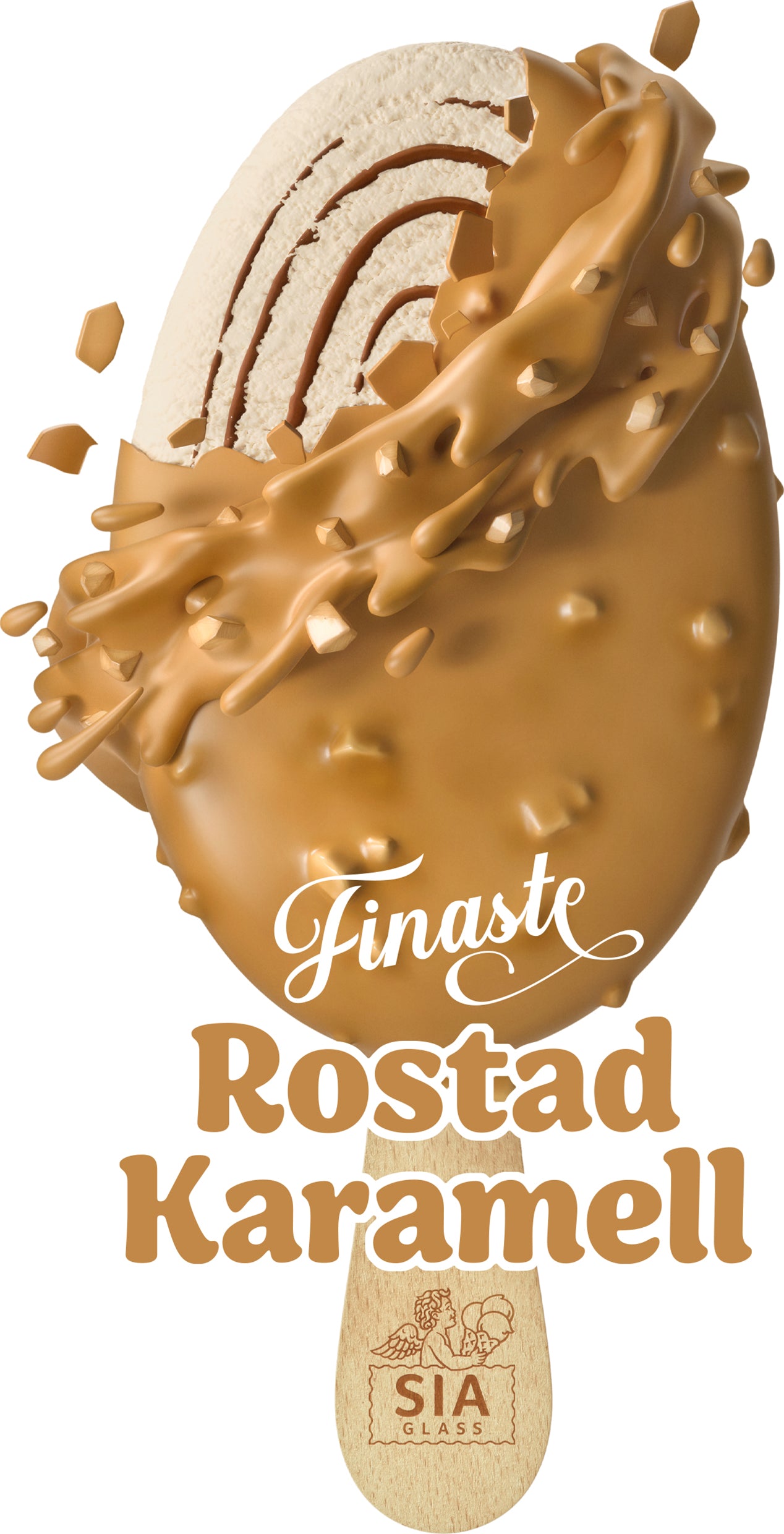 SIA Glass Finaste Toffee puikko 90ml/65g