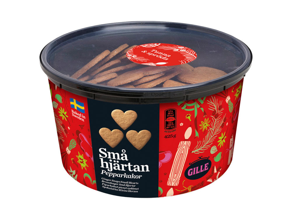 Gille piparkakut pienet sydämet 425g