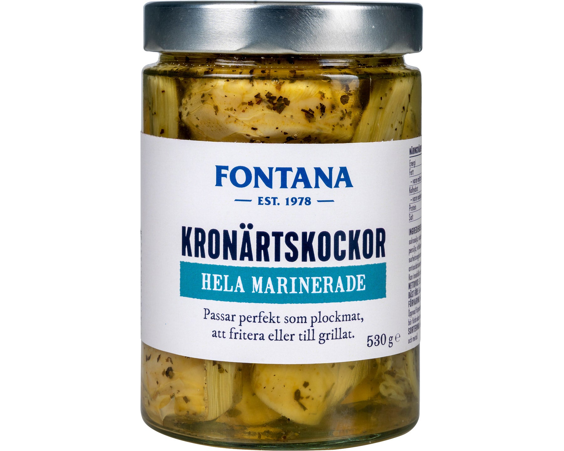 Fontana Artisokka 530g Kokonainen ja Marinoitu