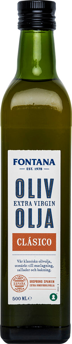 Fontana Ekstra Neitsytoliiviöljy 500ml Clasico