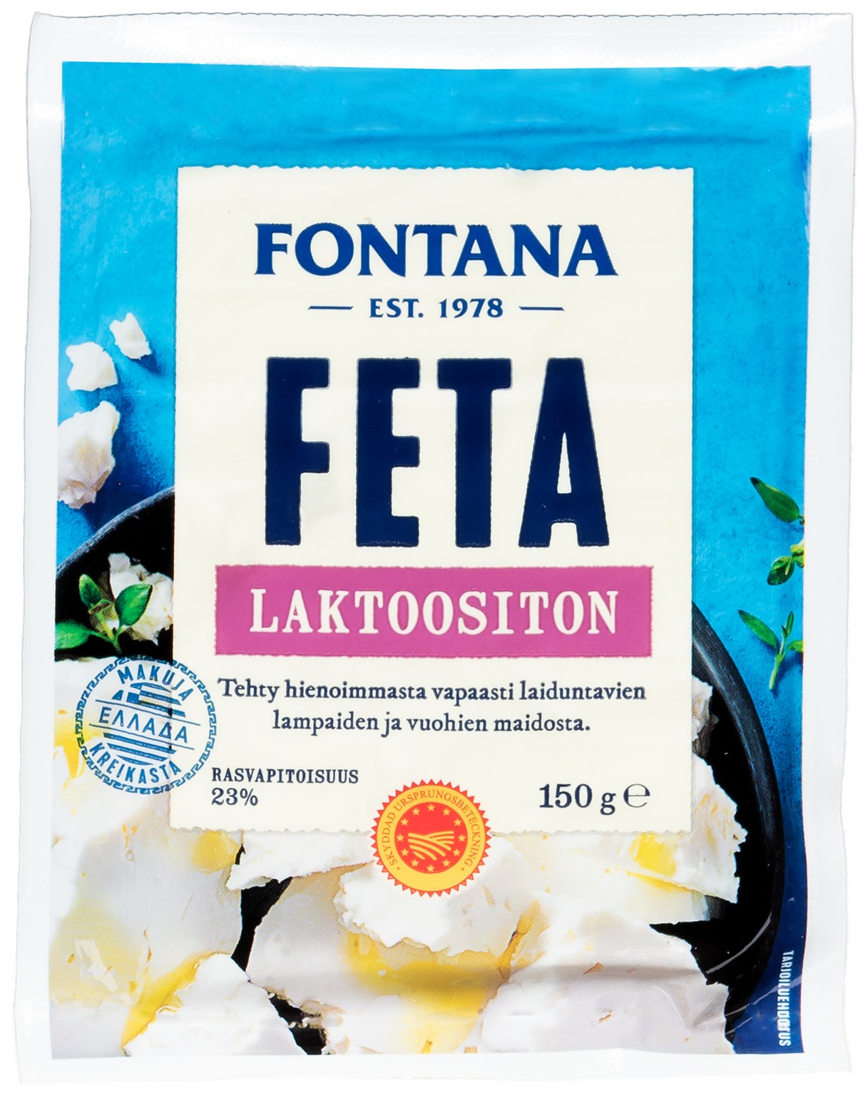 Fontana Feta Laktoositon 150g PDO
